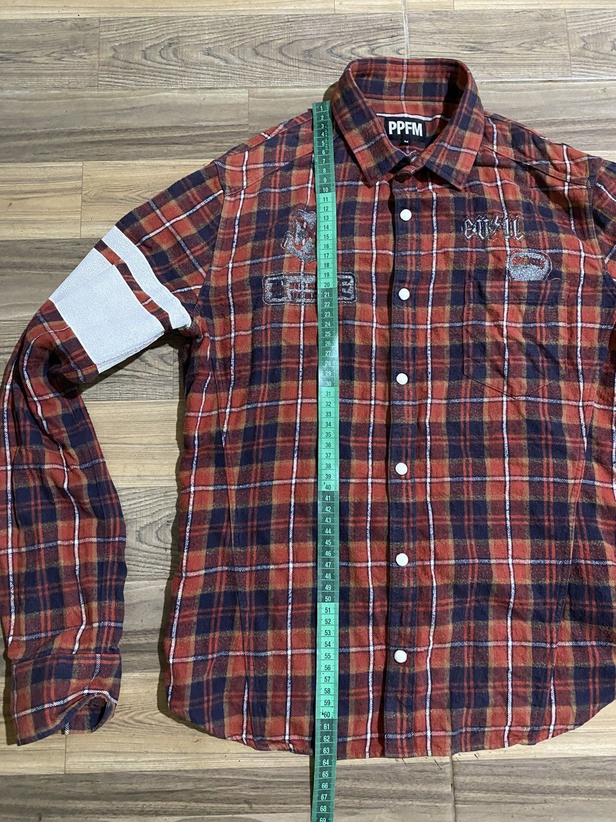Japanese Brand × PPFM PPFM ERIC DRAVEN PLAID SHIRT Size US M / EU 48-50 / 2 - 12 Thumbnail