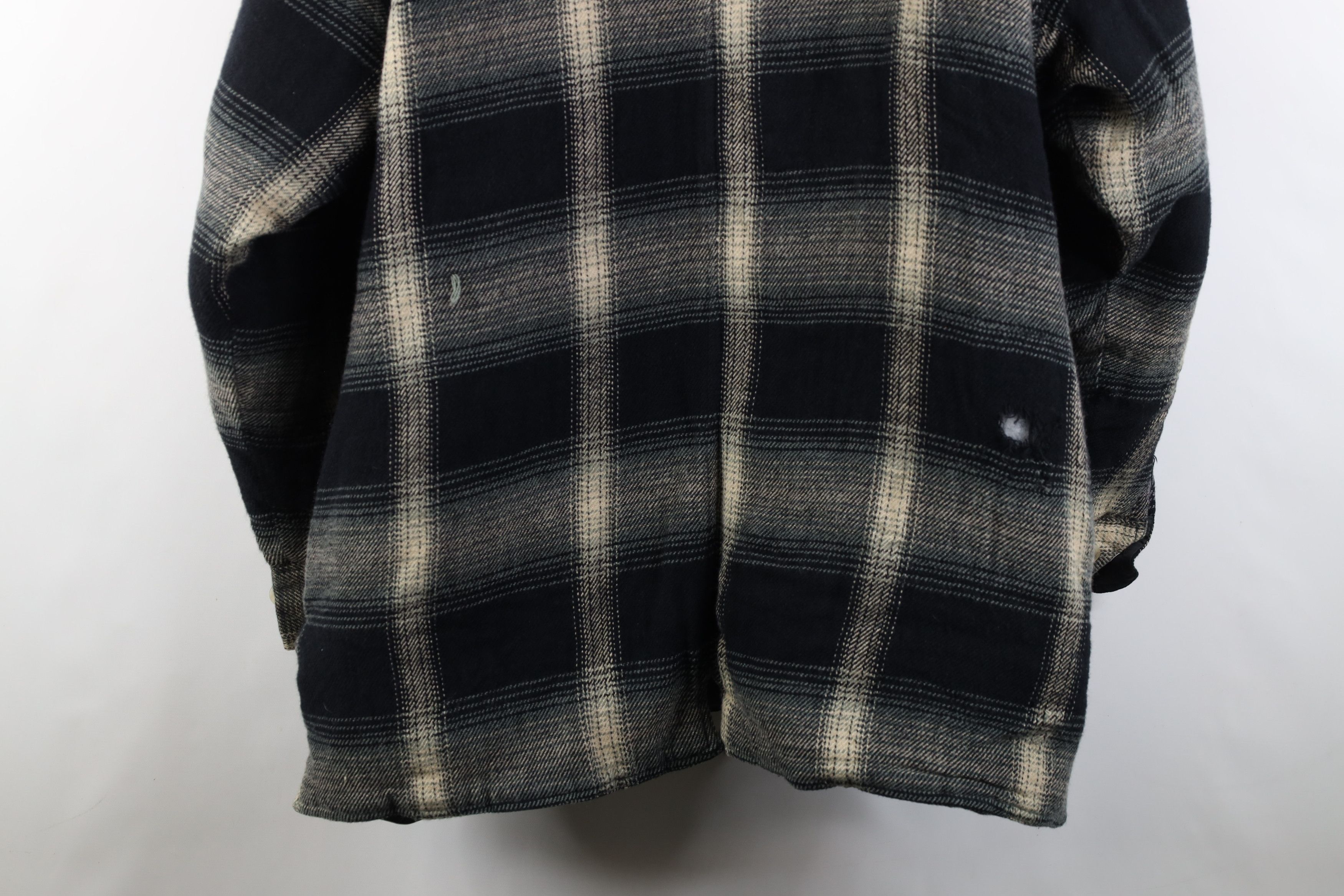 Vintage Vintage 90s Y2K Streetwear Button Shirt Jacket Jac Shirt Size US XXL / EU 58 / 5 - 15 Thumbnail