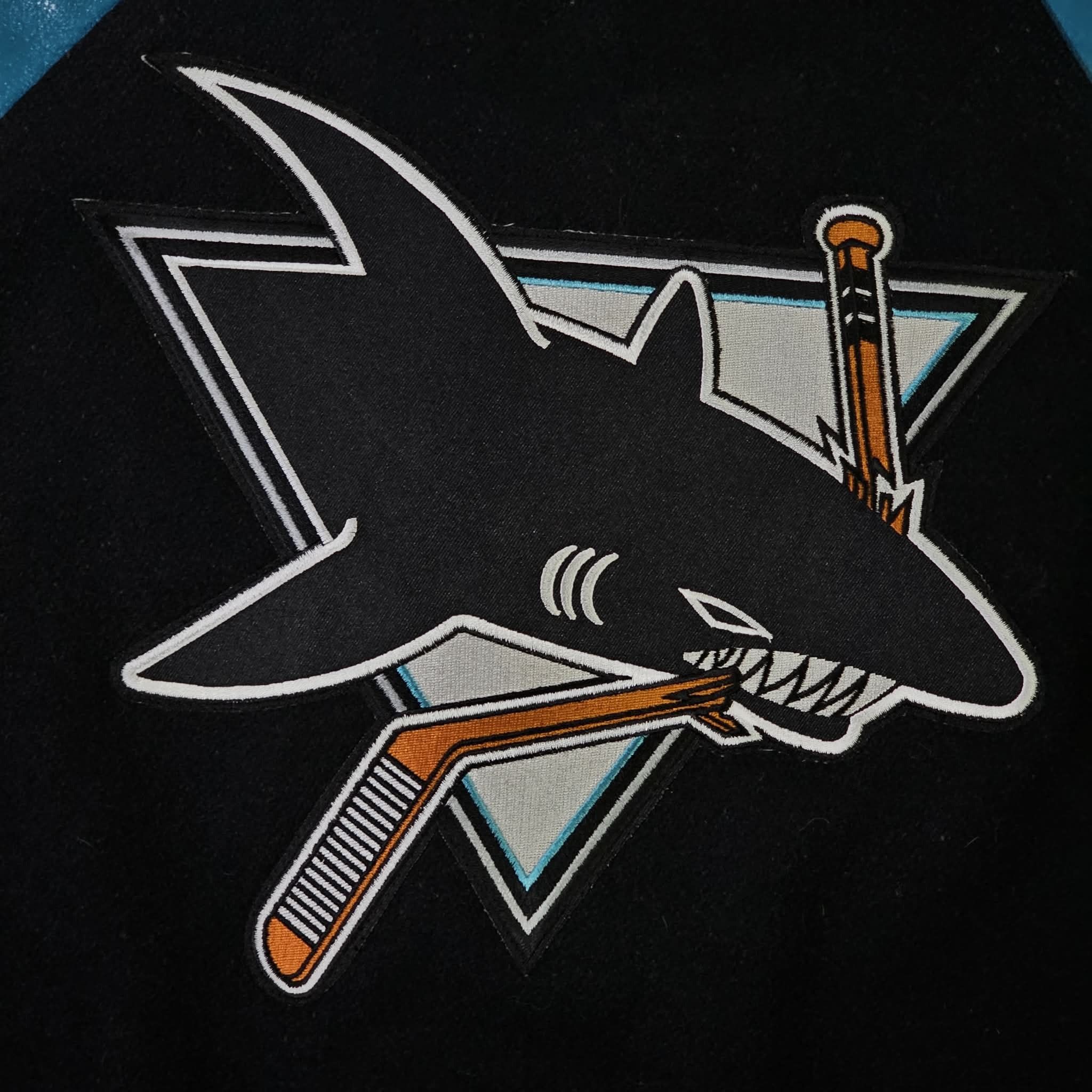 NHL San Jose Sharks Vintage NHL Hockey Varsity Jacket Size US XL / EU 56 / 4 - 6 Thumbnail