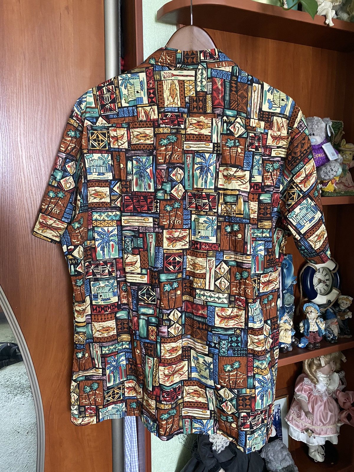 Vintage RJC Made in USA Hawaiian floral button up shirt Size US XL / EU 56 / 4 - 3 Thumbnail