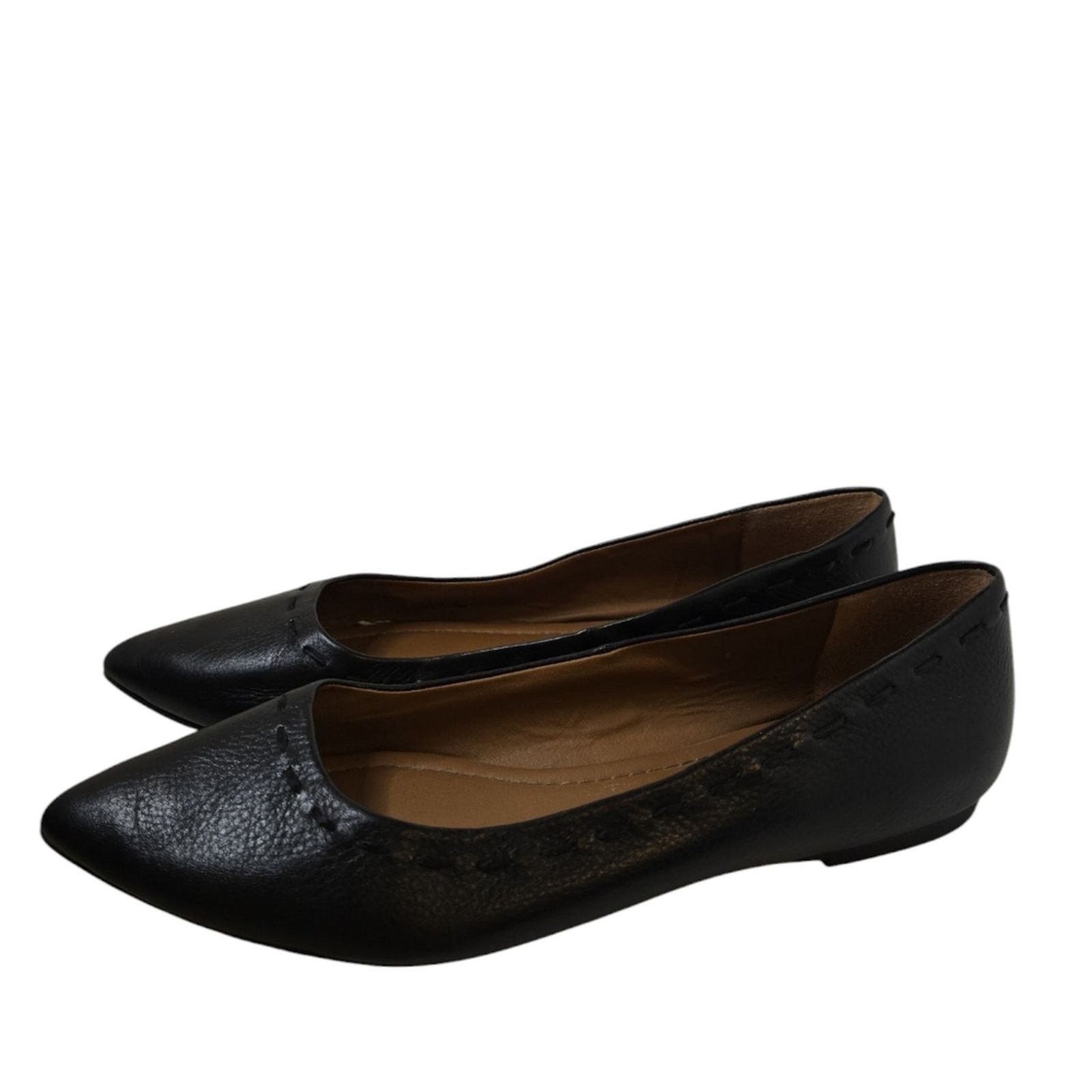 Frye FRYE US Women’s Leather Sienna Ballet Flats Shoes 9.5 M Size US 9.5 / IT 39.5 - 3 Thumbnail