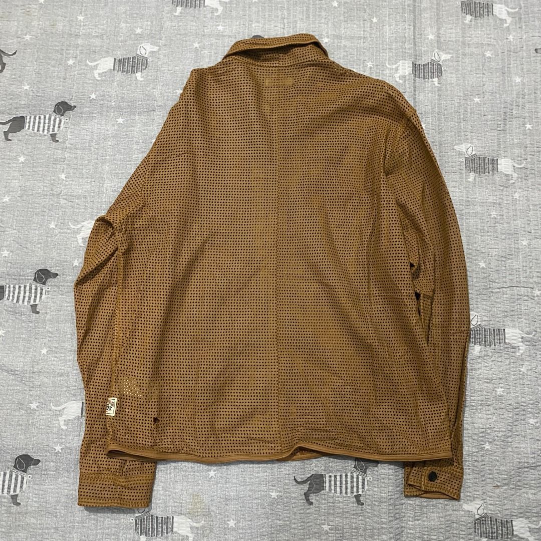 Stussy Stussy Perforated Leather Jacket L Size US L / EU 52-54 / 3 - 9 Thumbnail