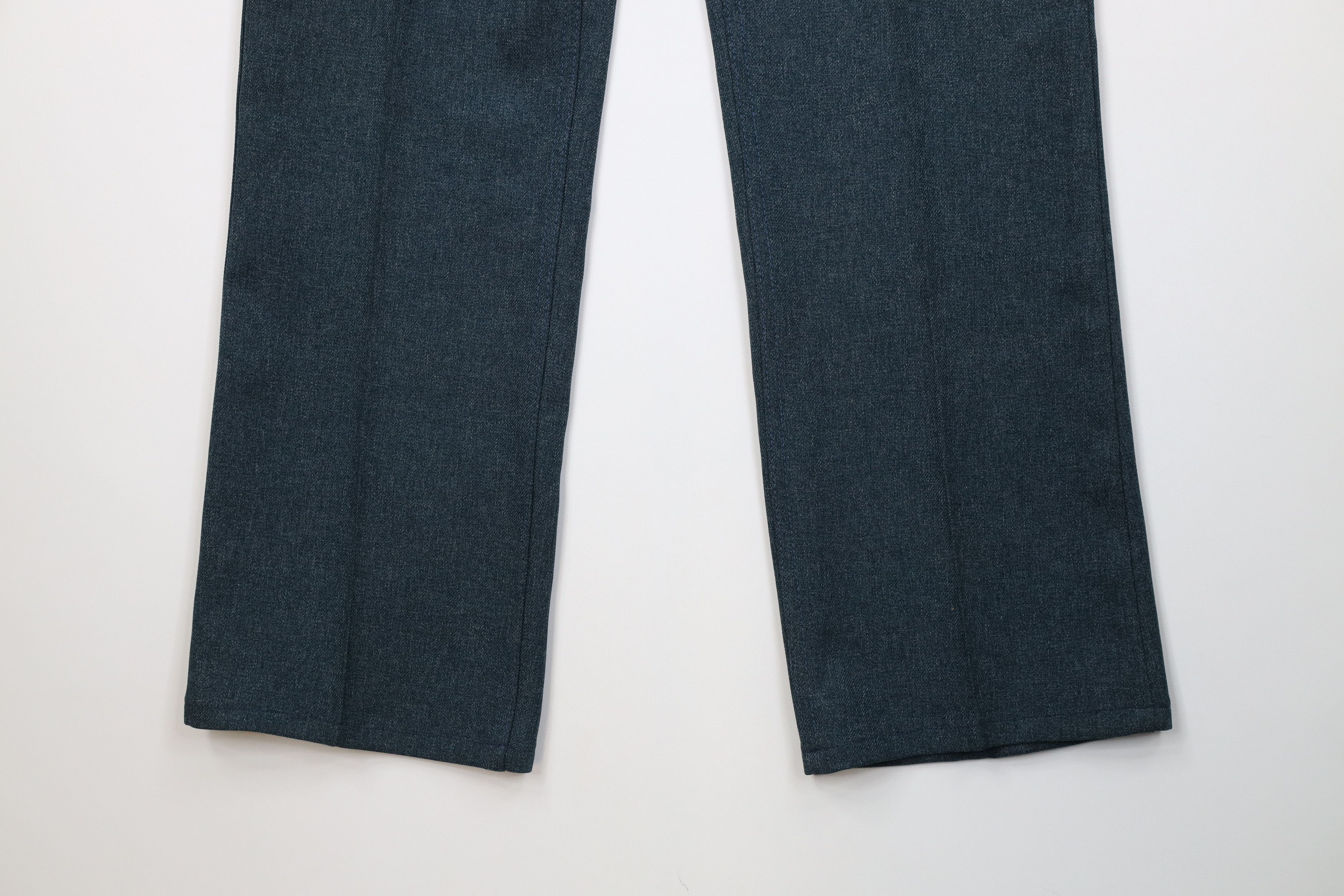 Wrangler Vintage 90s Wrangler Flared Wide Leg Chino Pants Blue USA Size US 36 / EU 52 - 4 Thumbnail