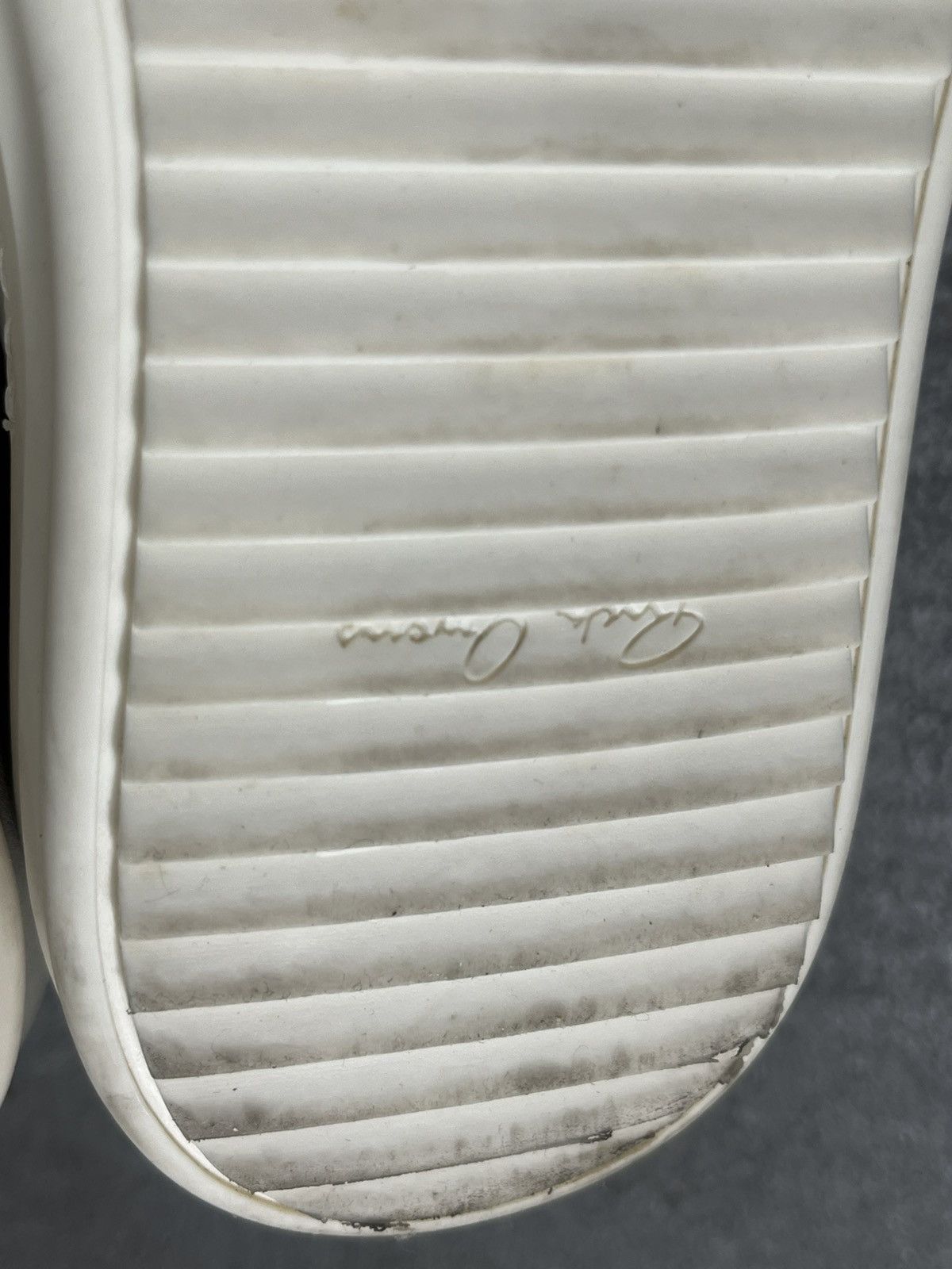 Rick Owens Rick Owens Cap Toe Slip On Sneakers Gradients Milk EU36 Size US 6 / IT 36 - 16 Thumbnail
