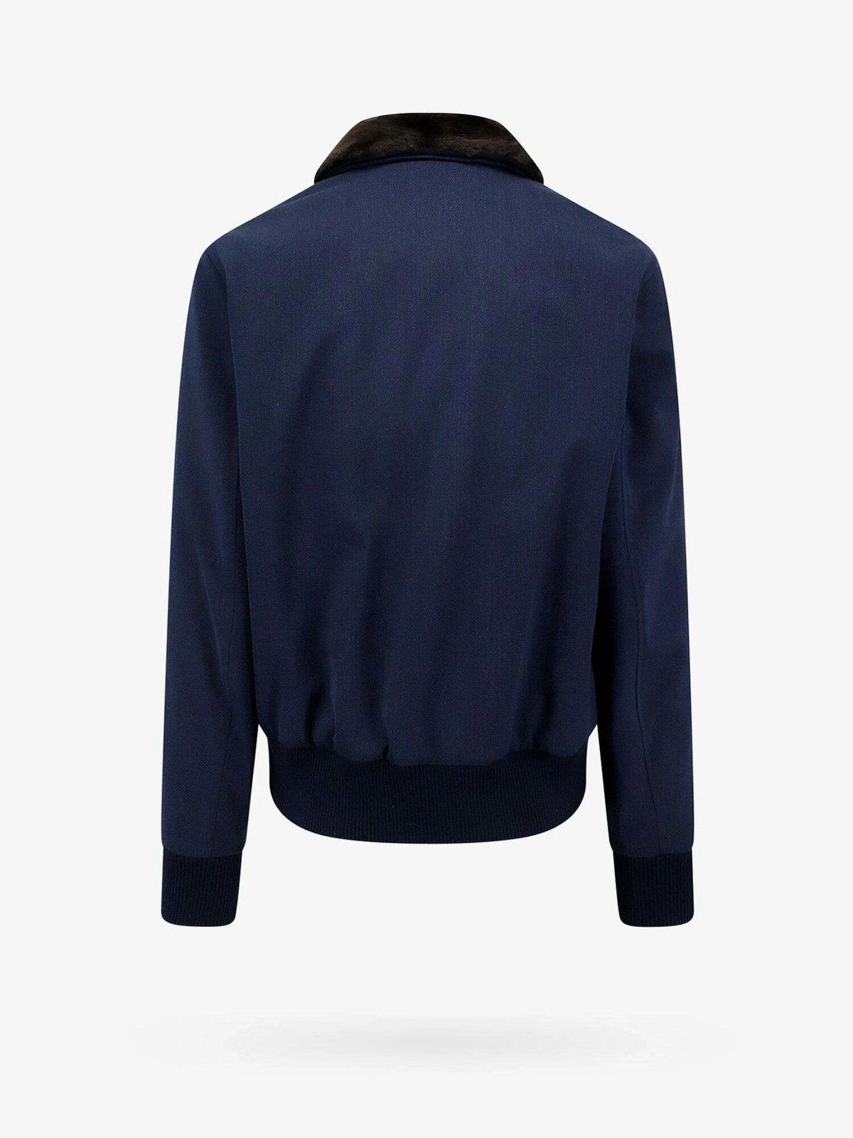 Loro Piana o1w1db10725 FAN1922 Junin Bomber Jacket in Blue Size US XXL / EU 58 / 5 - 2 Thumbnail
