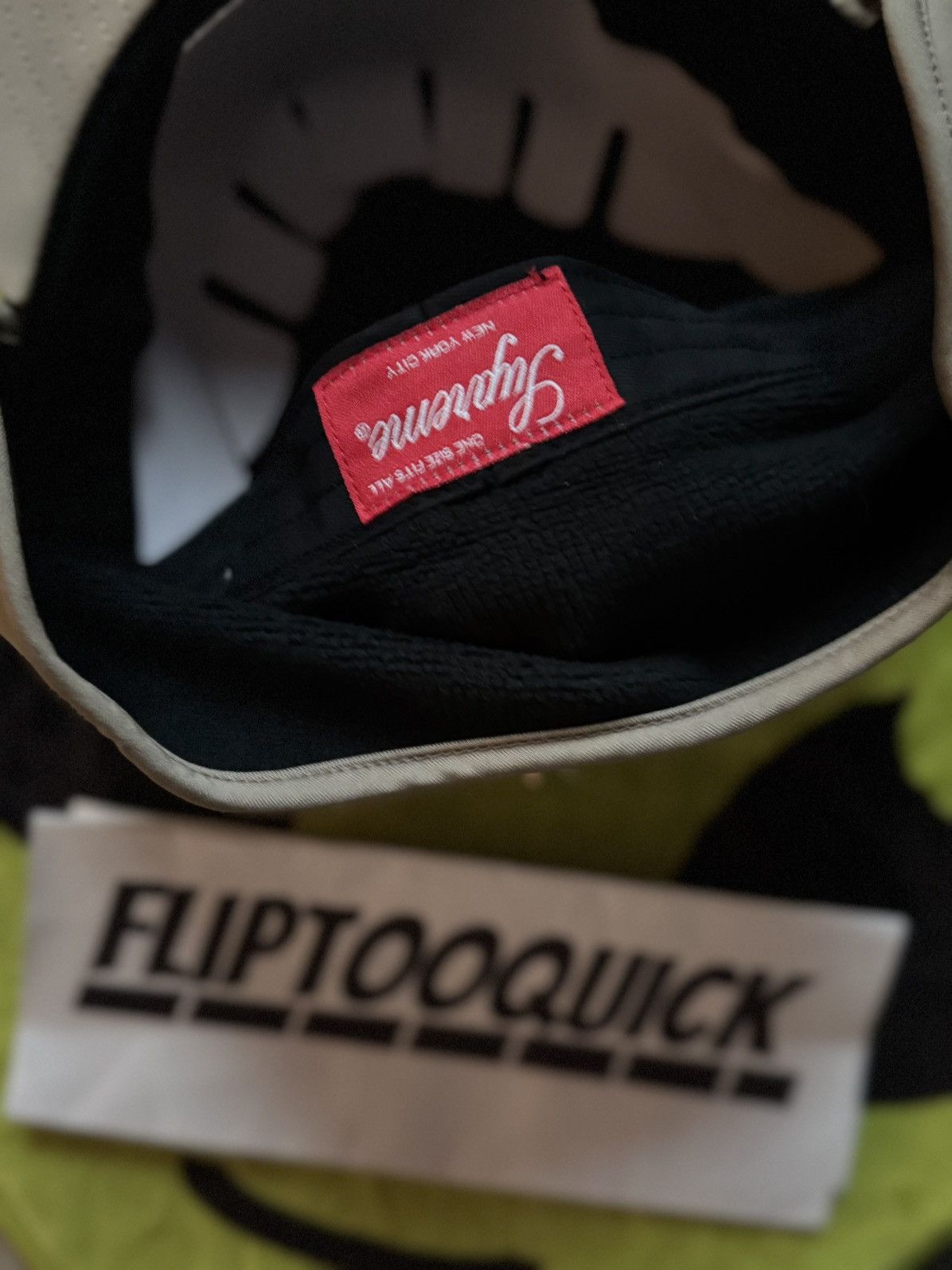 Supreme Windstopper Earflap Camp Cap Taupe Size ONE SIZE - 5 Thumbnail