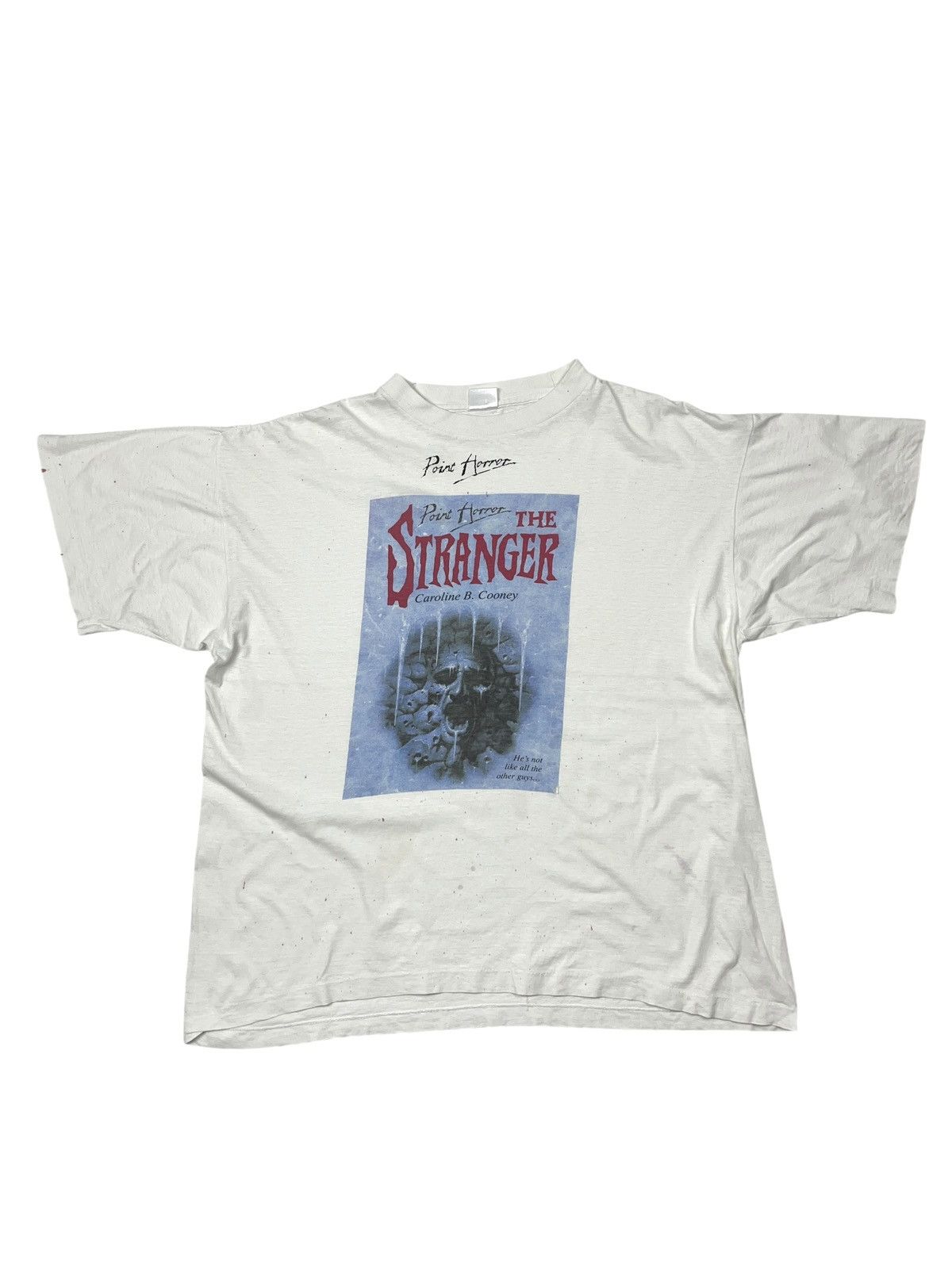 Expert Horror × Vintage Vintage 90s Point Horror - The Stranger Promo T-shirt Size US XL / EU 56 / 4 - 1 Thumbnail