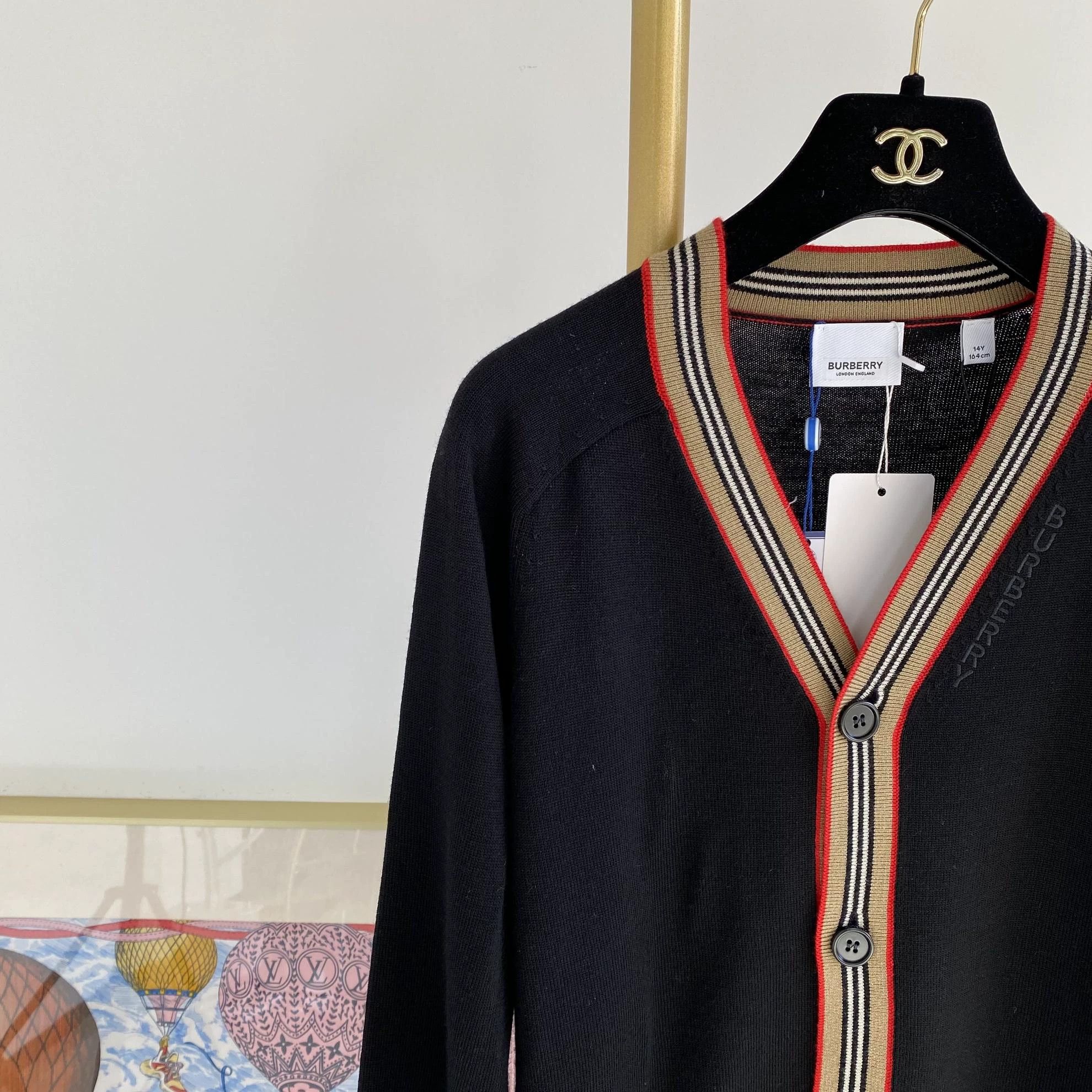 Burberry Burberry black wool cardigan 14Y new with tags Size XXS / US 00 / IT 34 - 3 Thumbnail