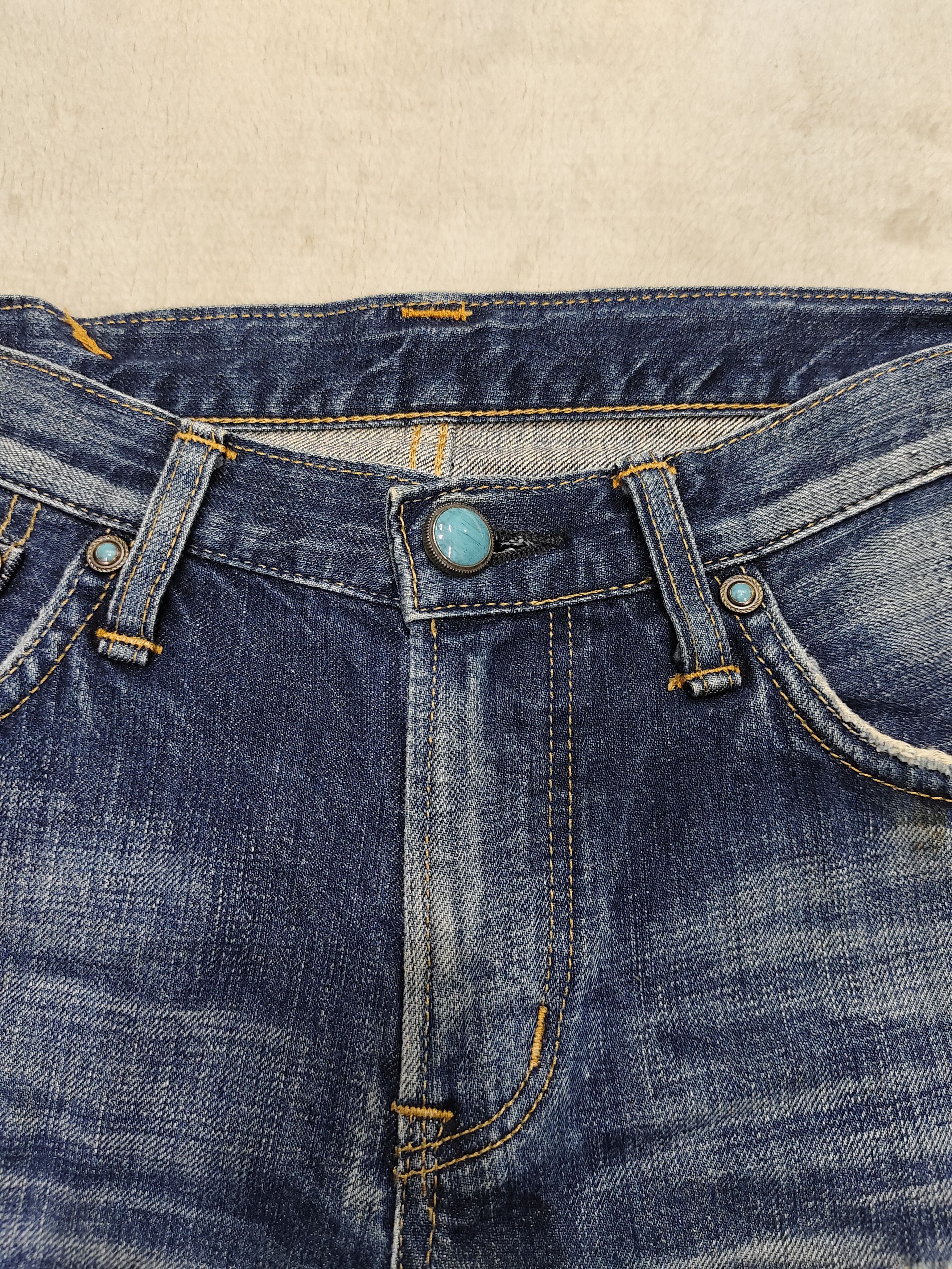 Edwin 🇯🇵 Edwin 🇯🇵 Linen Pocket Distressed Jeans Size 30" / US 8 / IT 44 - 6 Thumbnail