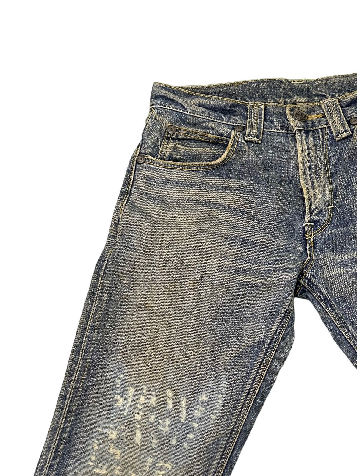 Lee Flare Jeans Lee Japan Distress Faded Boot Cut 7🟦5 Size US 30 / EU 46 - 8 Thumbnail