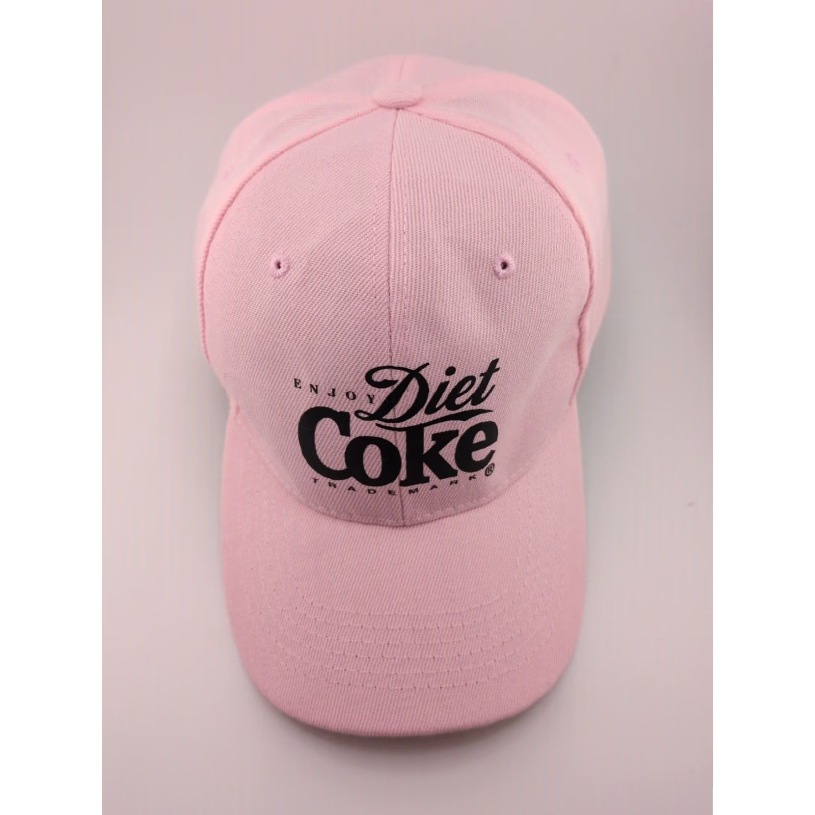 Vintage DIET COKE Hat Baseball Cap Adjustable New Sealed Pink UV Protection Logo Men One Size Cotton Canvas Casual Vintage: No Size ONE SIZE - 3 Thumbnail