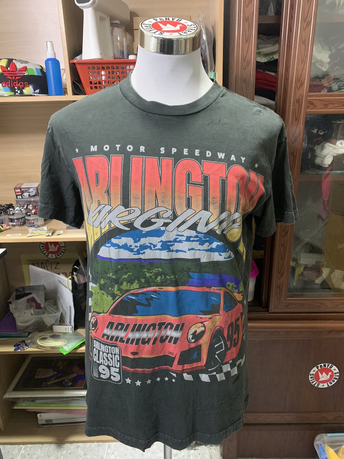 NASCAR Arlington Motor Speedway T-shirt Distressed Size US M / EU 48-50 / 2 - 1 Thumbnail
