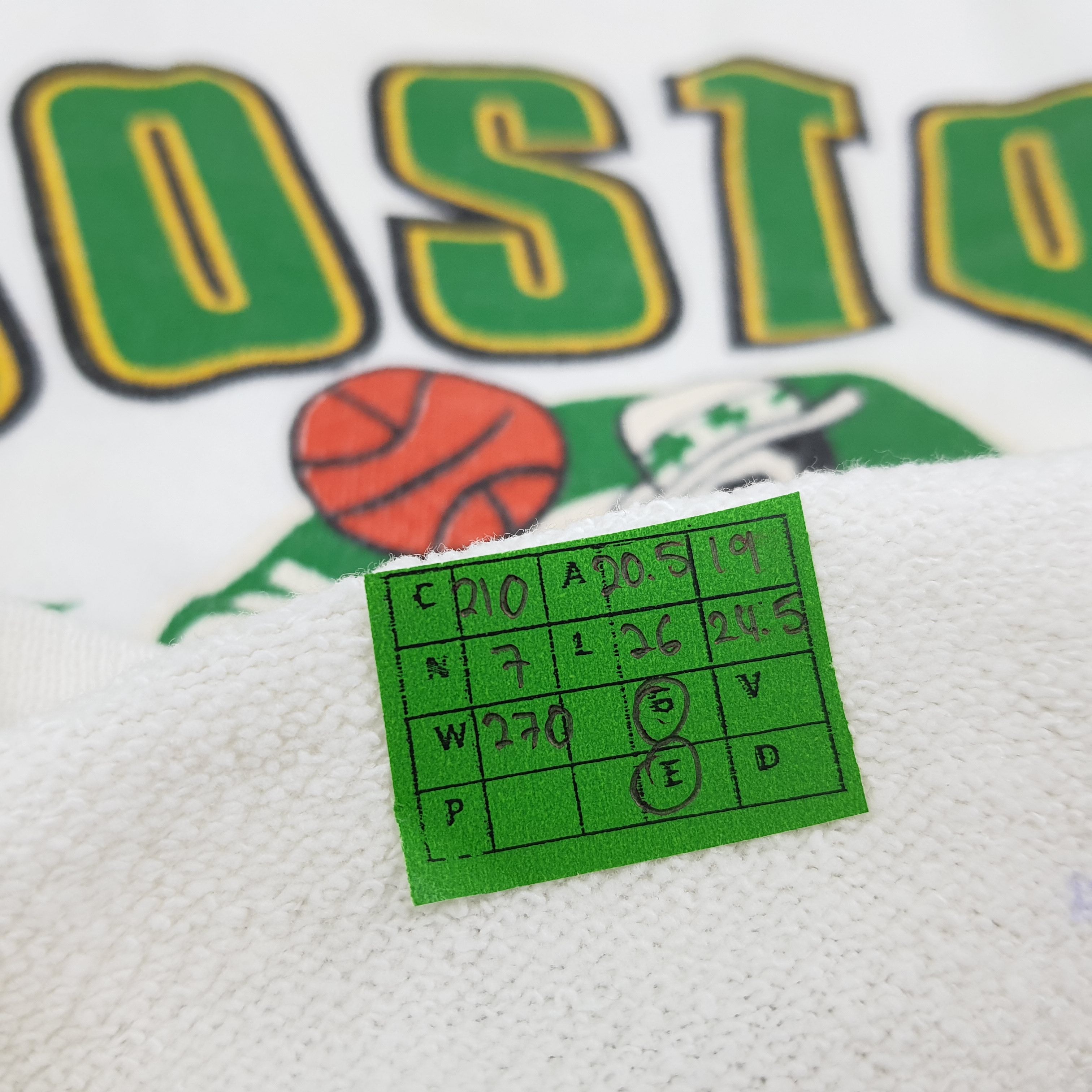 NBA × Vintage Vintage NBA Boston Celtics Basketball Sports Sweatshirts Size US S / EU 44-46 / 1 - 6 Thumbnail
