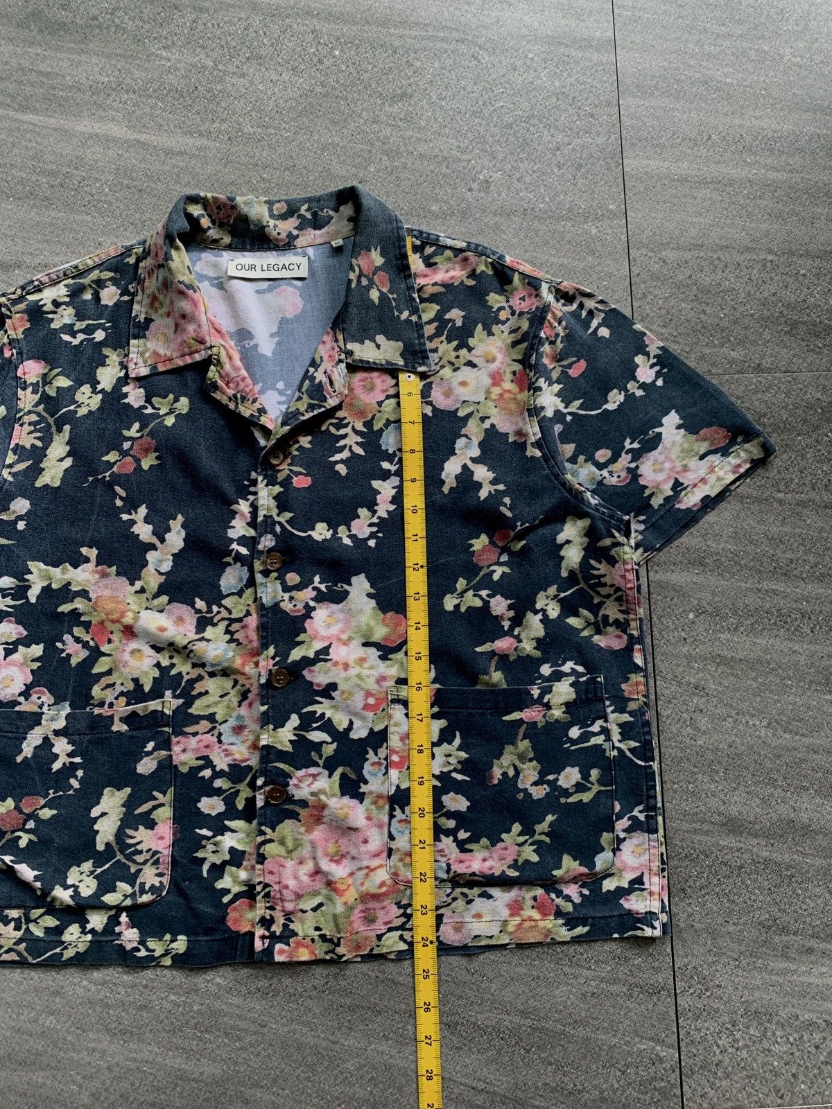 Our Legacy FREE TAX! Elder Floral Open Collar Shirt Size US M / EU 48-50 / 2 - 11 Thumbnail
