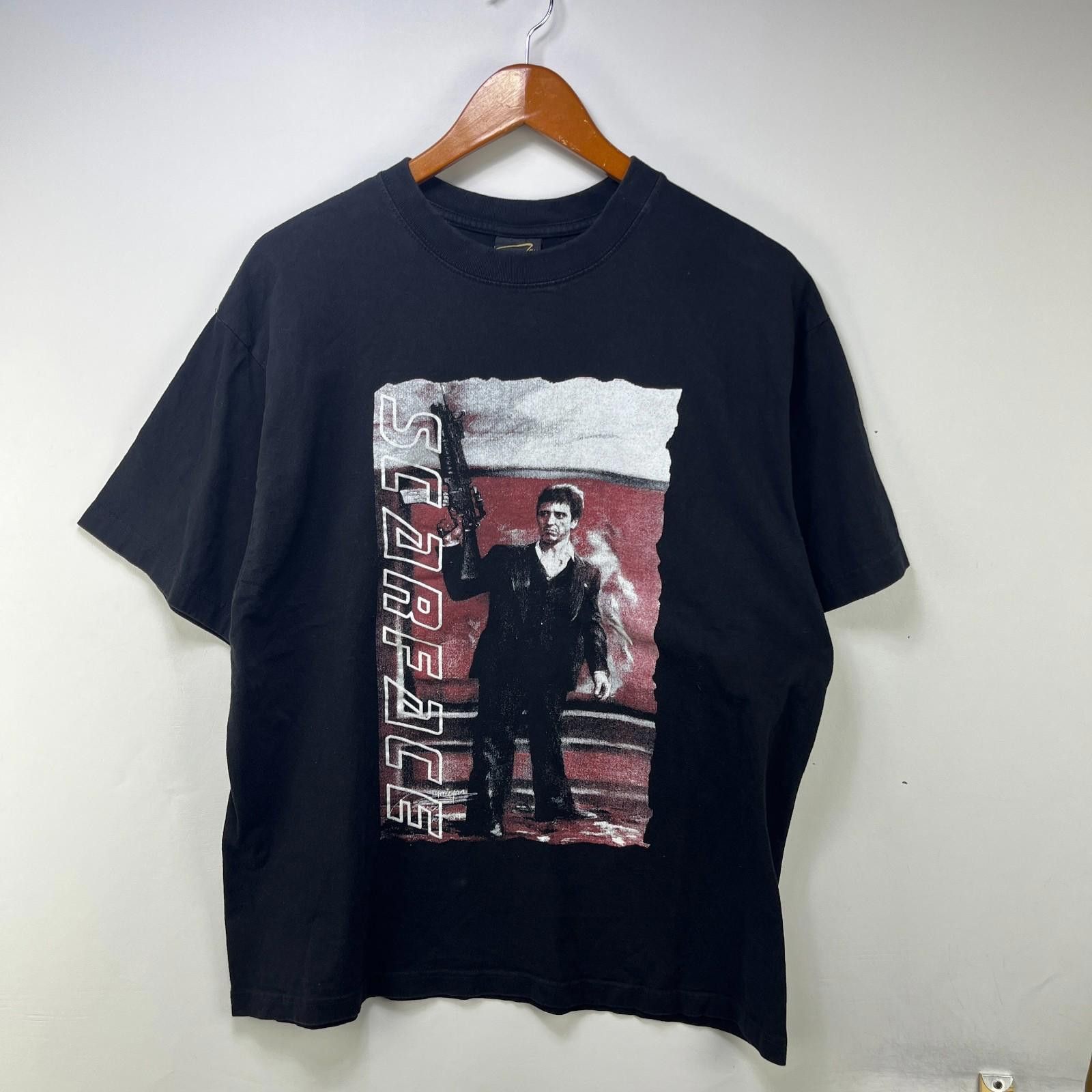 Vintage Vintage 90s Scarface Tony Montana T Shirt XL Size US XL / EU 56 / 4 - 1 Thumbnail
