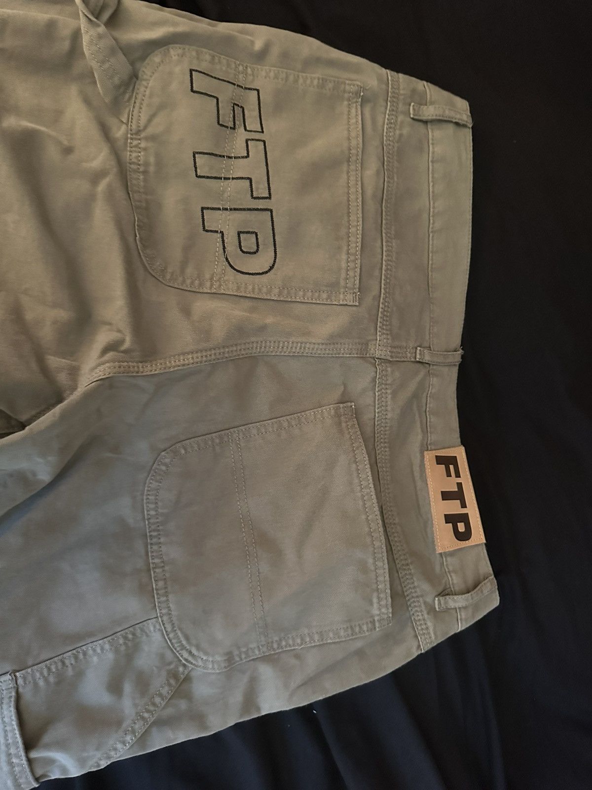 Fuck The Population FTP navy green pants Size US 34 / EU 50 - 2 Thumbnail