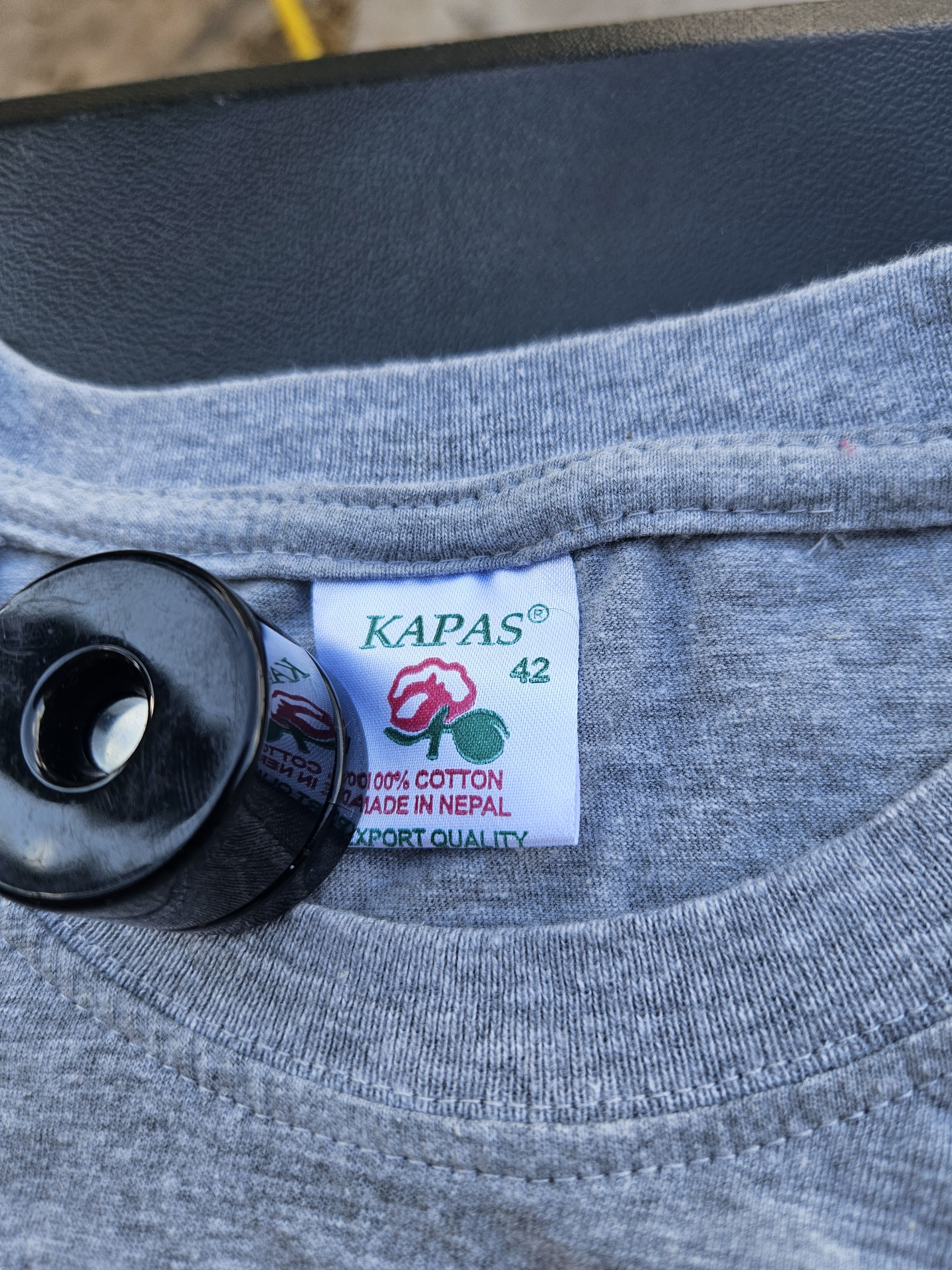Other Vintage Kapas Spiritual Mandala Graphic Tee Size US L / EU 52-54 / 3 - 3 Thumbnail