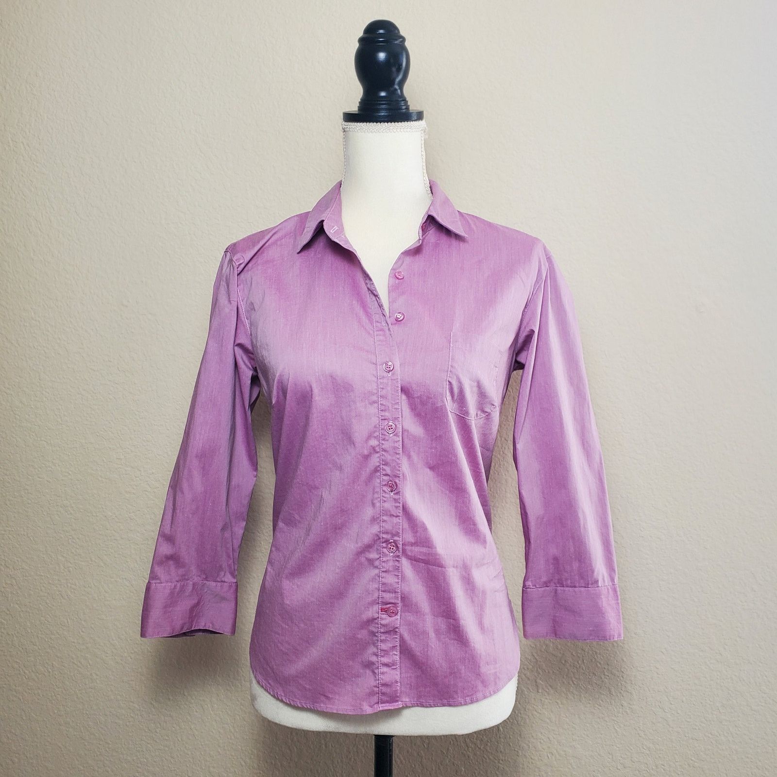 Other Womyn Pink Collared Blouse 2 Size XS / US 0-2 / IT 36-38 - 1 Thumbnail