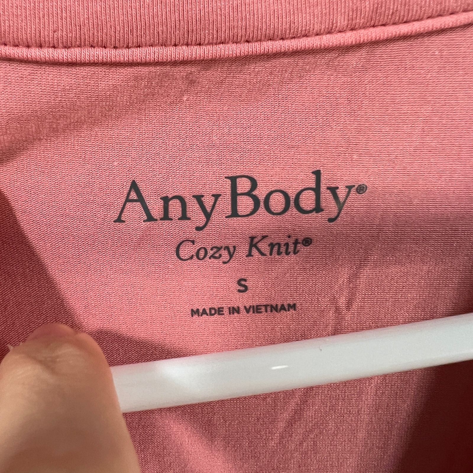Other AnyBody Cozy Knit Button Front Lone Cardigan Rose Size Small Size S / US 4 / IT 40 - 3 Thumbnail