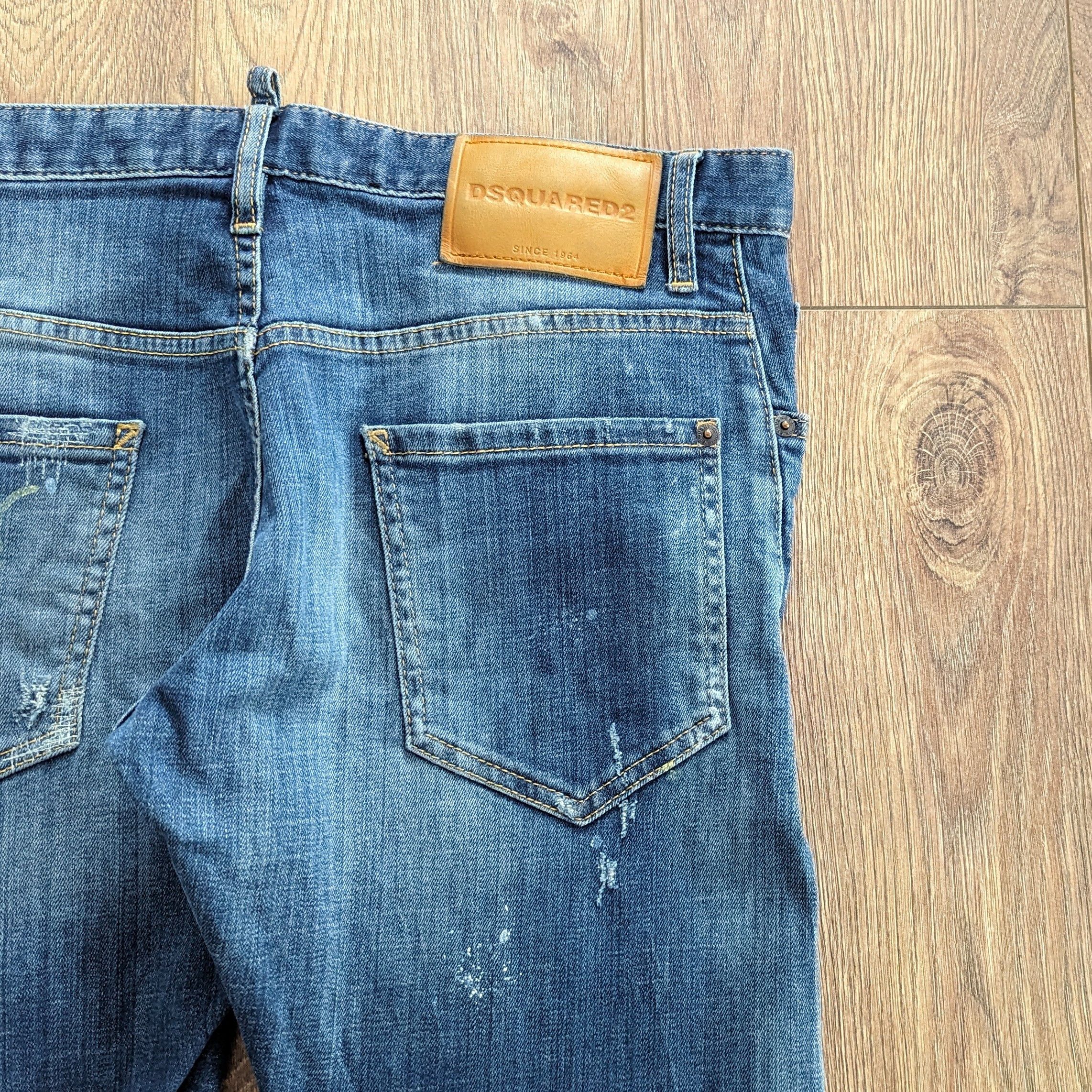 Dsquared2 Dsquared2 Sexy Twist Jeans Men's Blue Pants Made In Italy Size US 32 / EU 48 - 22 Thumbnail