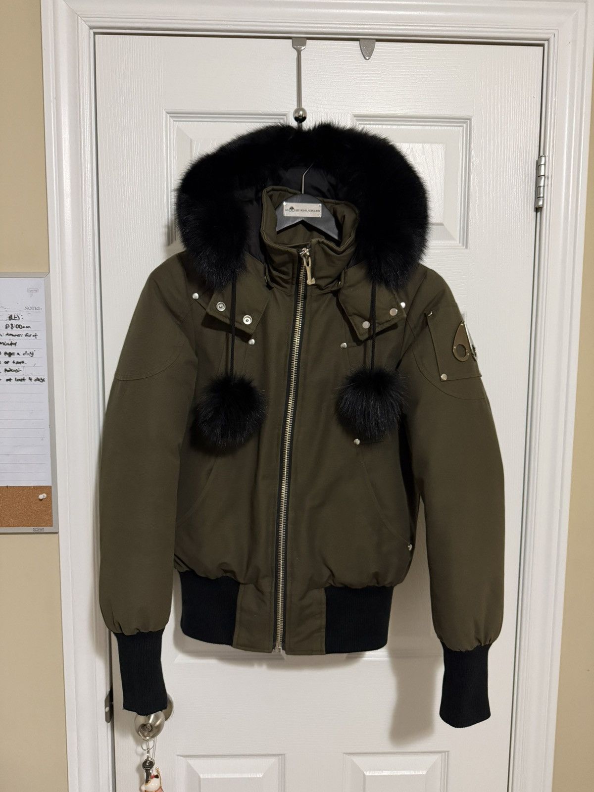 Moose Knuckles Moose Knuckles Fox Fur Debbie Bomber Jacket 2020-2021 Size XS / US 0-2 / IT 36-38 - 1 Thumbnail