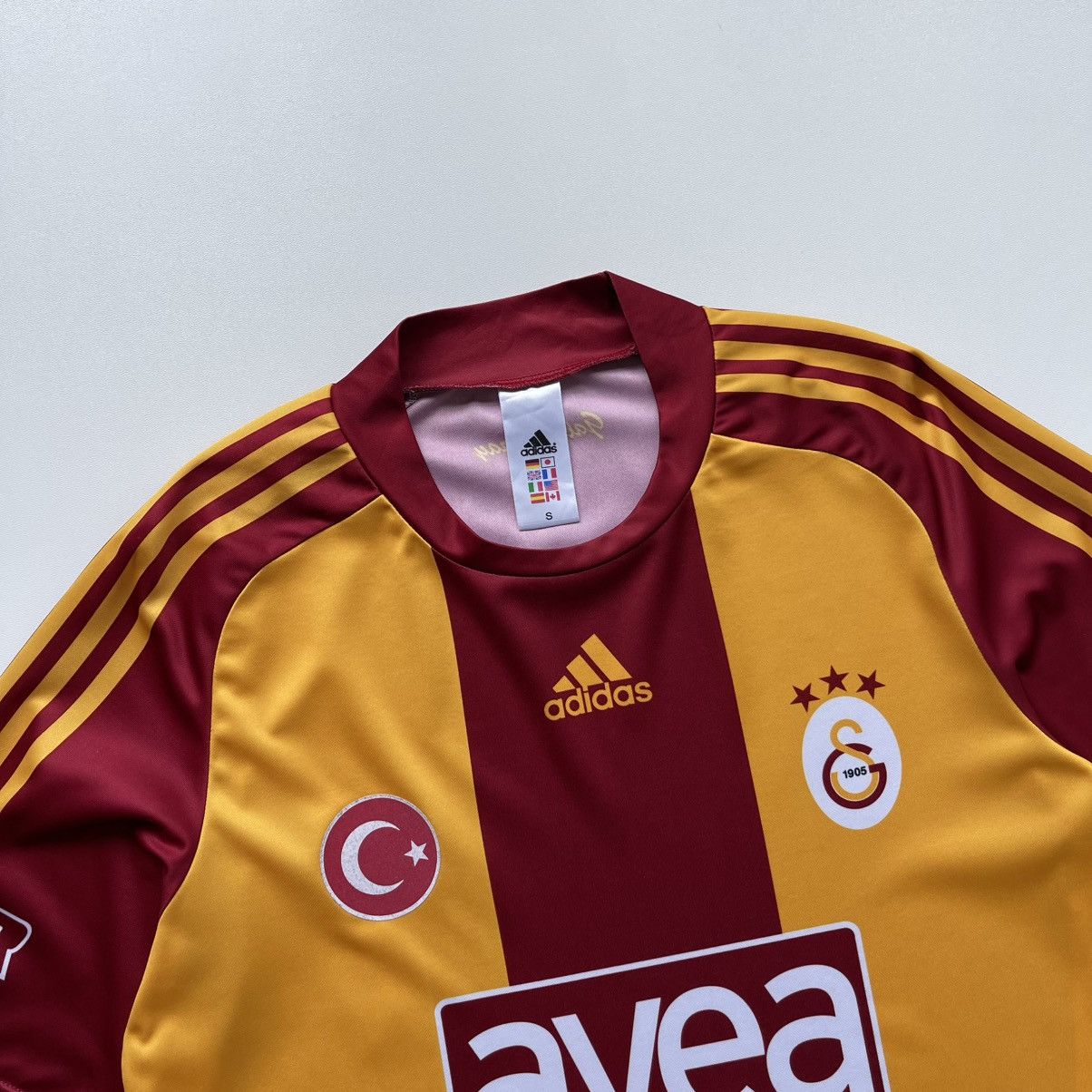 Adidas × Vintage Adidas Galatasaray 2008/2009 Third Vintage Jersey Turkey Size US S / EU 44-46 / 1 - 2 Thumbnail
