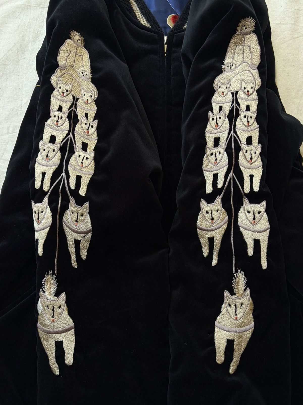 Tailor Toyo Tailor Toyo “ALASKA” Reversible Velvet Souvenir Jacket Size US M / EU 48-50 / 2 - 3 Thumbnail