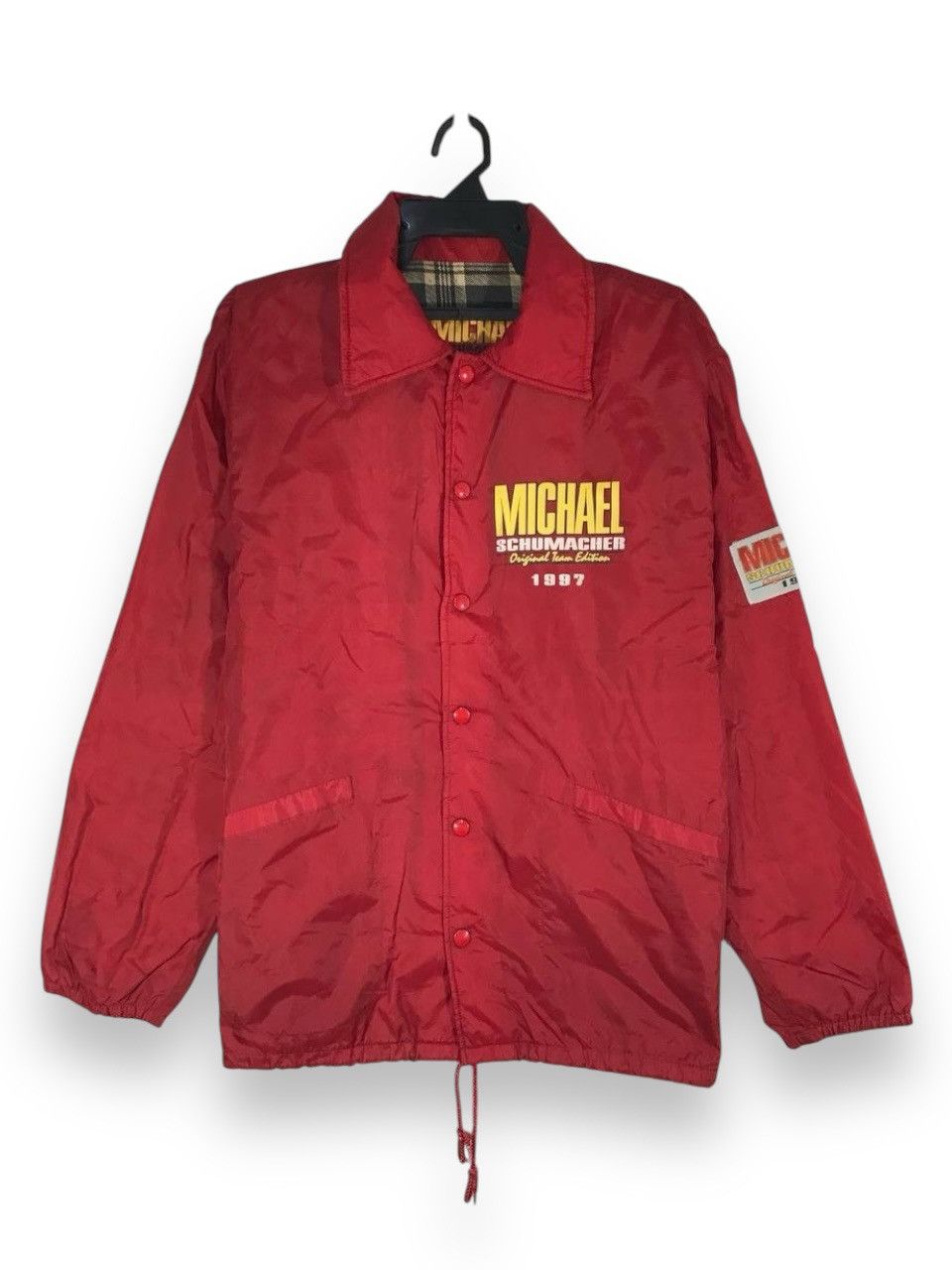 Ferrari × Formula 1 × Vintage Vintage 1996 michael schumacher Ferrari team formula one Size US L / EU 52-54 / 3 - 1 Thumbnail