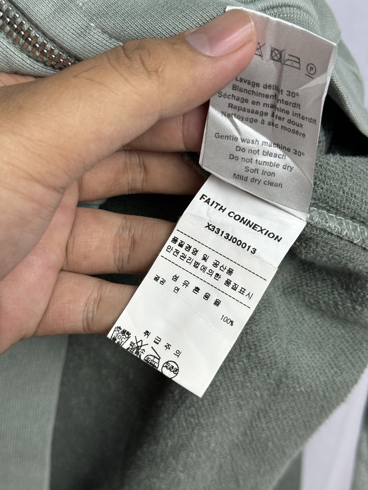 Designer × Faith Connexion 18SS Faith Connexion Bondage Hoodie Size US L / EU 52-54 / 3 - 10 Thumbnail
