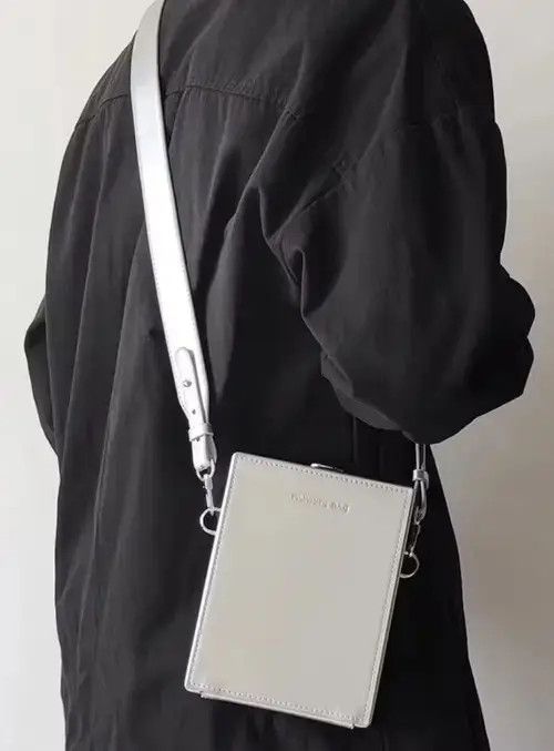 Japanese Brand Retro fashion pu leather crossbody box bag camera bag Size ONE SIZE - 1 Thumbnail