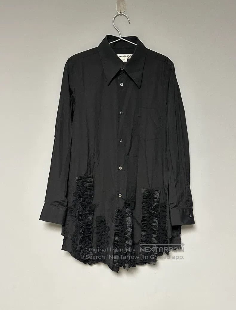 Comme des Garcons Comme Des Garcons Pinched hem shirt Size S / US 4 / IT 40 - 1 Thumbnail