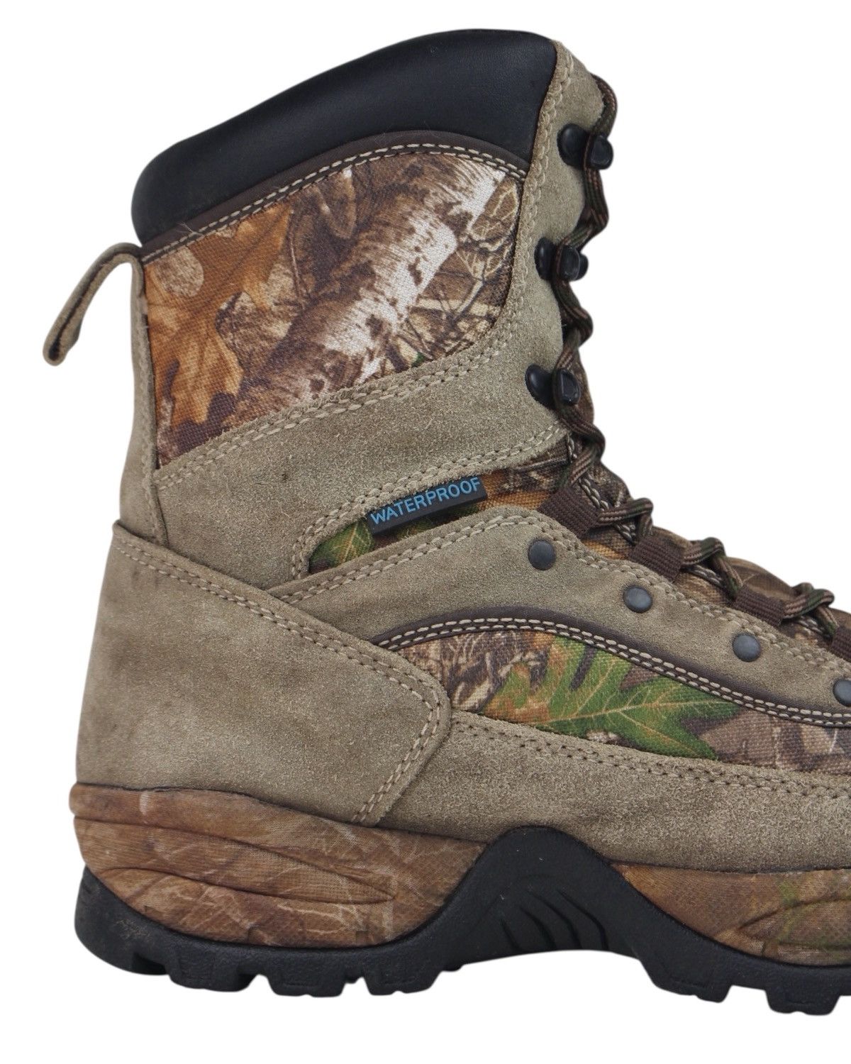 Vintage ITASCA THINSULATE WATERPROOF CAMO HUNTING BOOTS Size US 7.5 / EU 40-41 - 8 Thumbnail