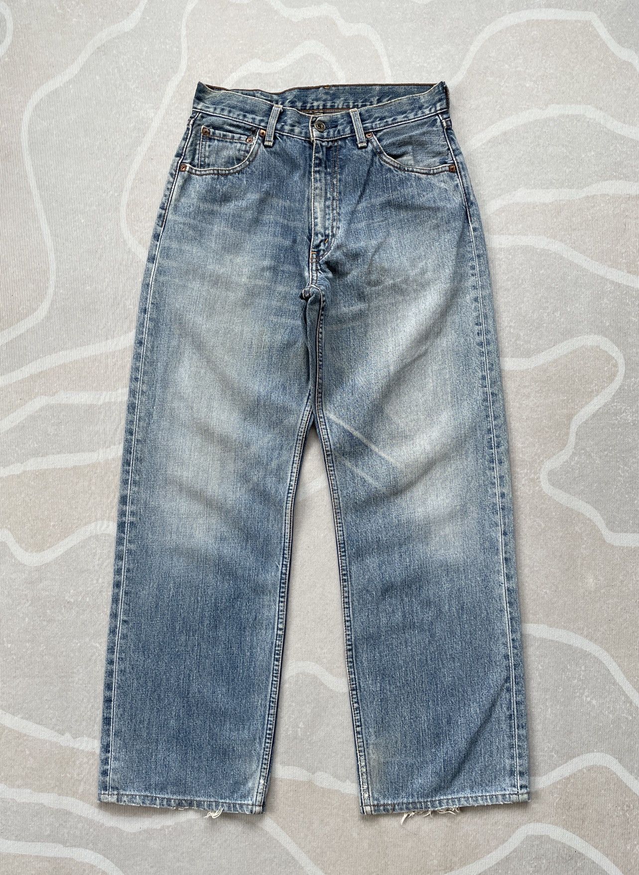 Levi's Vintage Levis 504 Straight Jeans Size US 27 - 2 Thumbnail