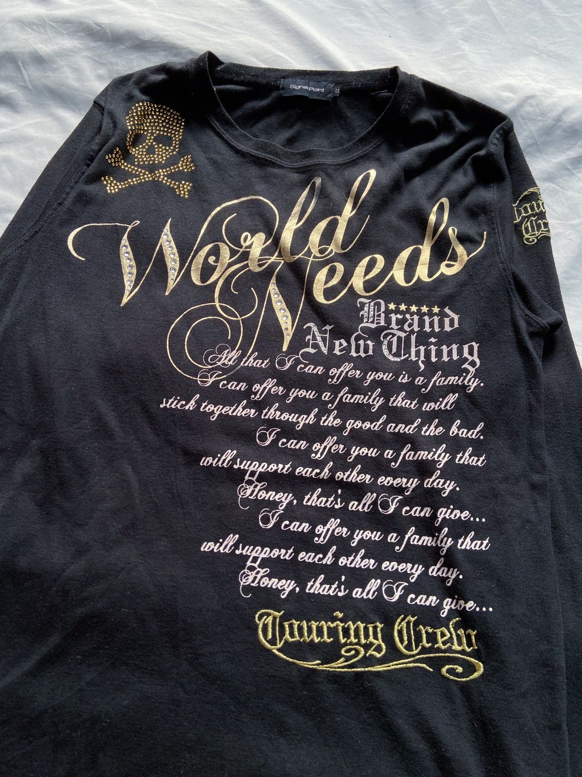 If Six Was Nine SIGNAL POINT POEM LONG SLEEVE Size US L / EU 52-54 / 3 - 4 Thumbnail