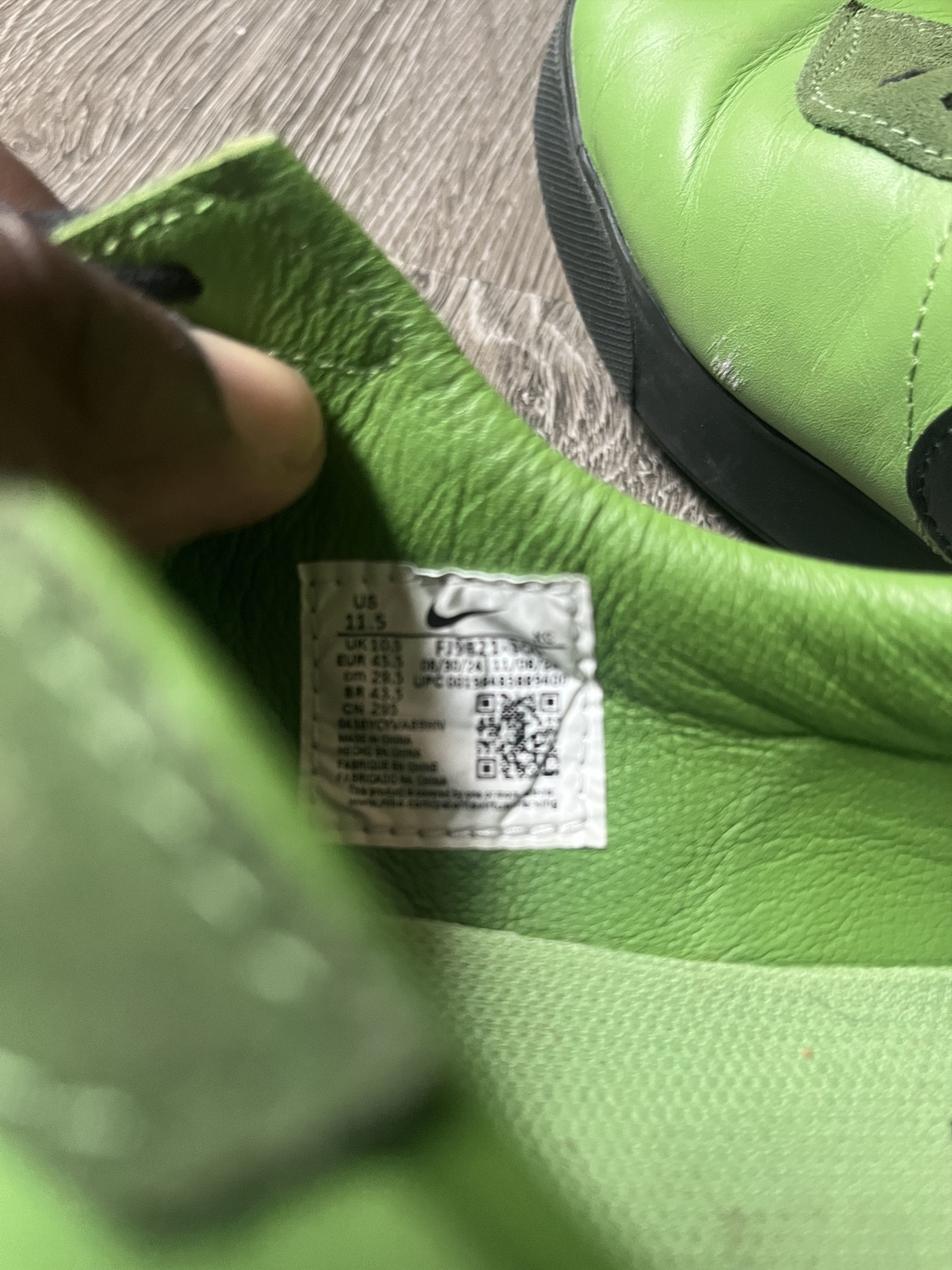 Bode × Nike Nike Astro Grabber SP "Chlorophyll" Size US 11.5 / EU 44-45 - 7 Thumbnail