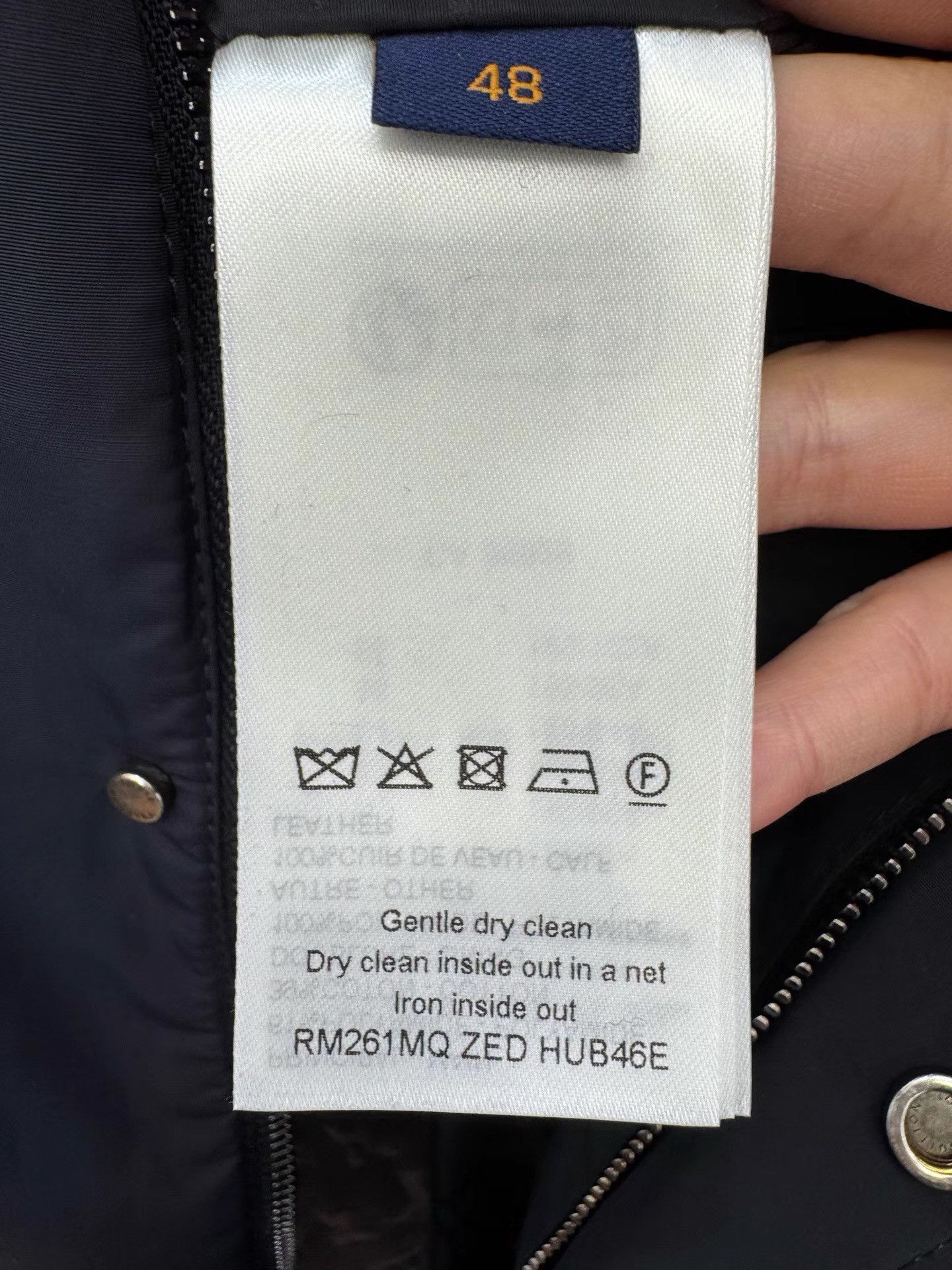 Louis Vuitton Louis Vuitton SS26 Embroidered Logo Cotton Jacket K36 Size US M / EU 48-50 / 2 - 4 Thumbnail