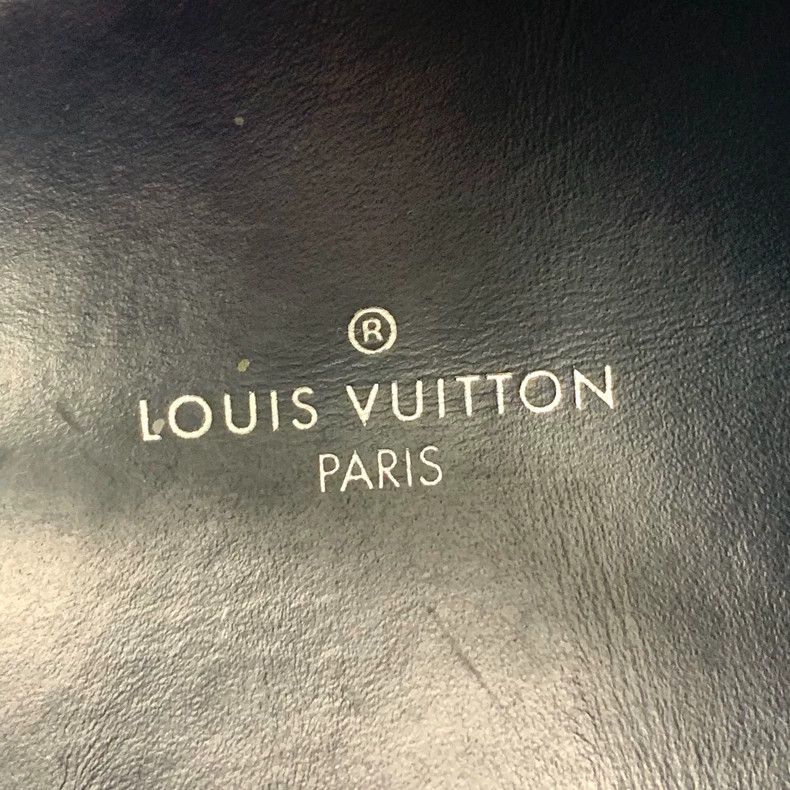 Louis Vuitton Louis Vuitton Black Round Toe Platform Lace-Up Casual Snea Size US 7.5 / IT 37.5 - 7 Thumbnail