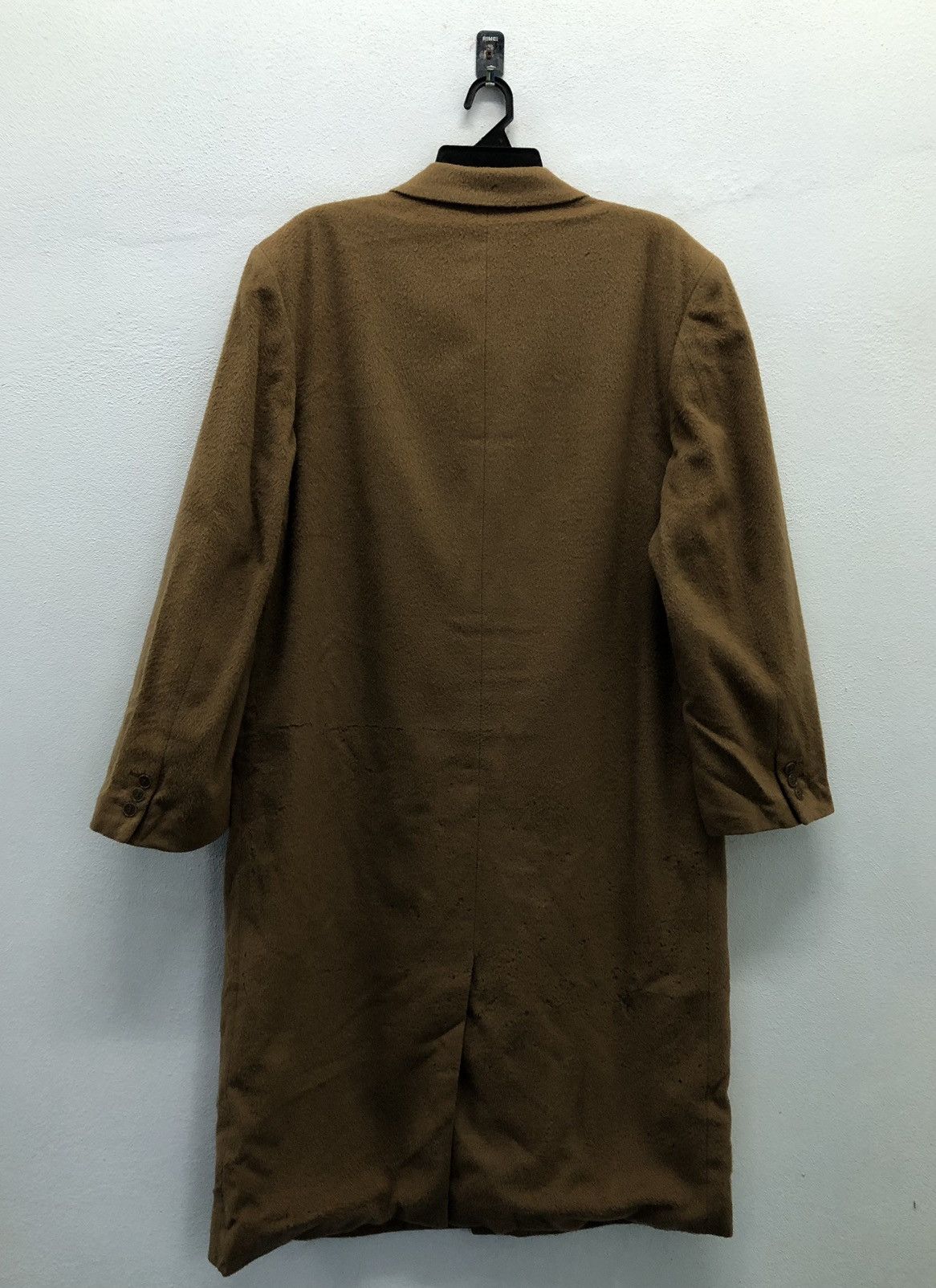 Yves Saint Laurent Vintage Yves Saint Lauren Diffusion Hommes Long Coat Size L / US 10 / IT 46 - 2 Thumbnail