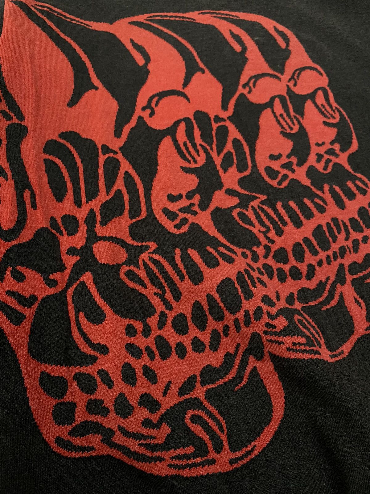 If Six Was Nine × Japanese Brand × Le Grande Bleu (L.G.B.) Passardi skull sweatshirt Size US L / EU 52-54 / 3 - 3 Thumbnail