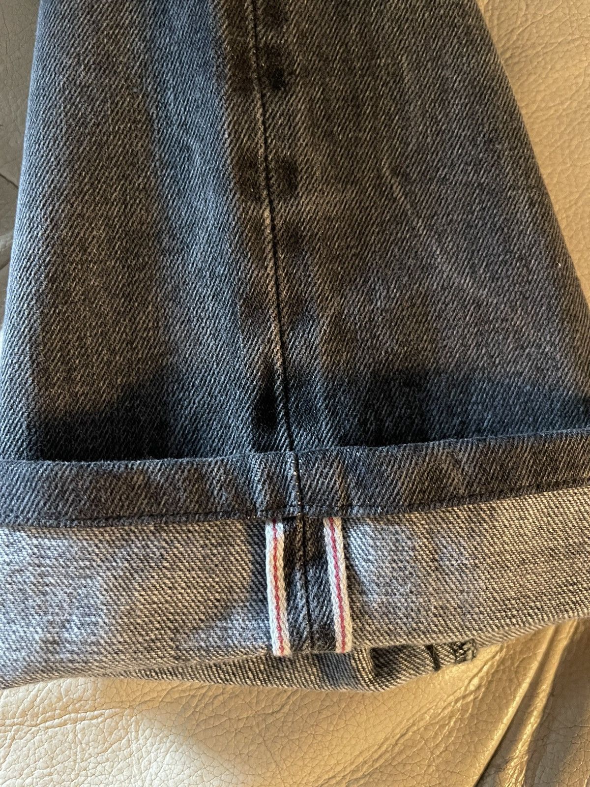 Balmain Balmain SS11 Eagle Coin Grey Selvedge Denim Jeans Size US 30 / EU 46 - 6 Thumbnail