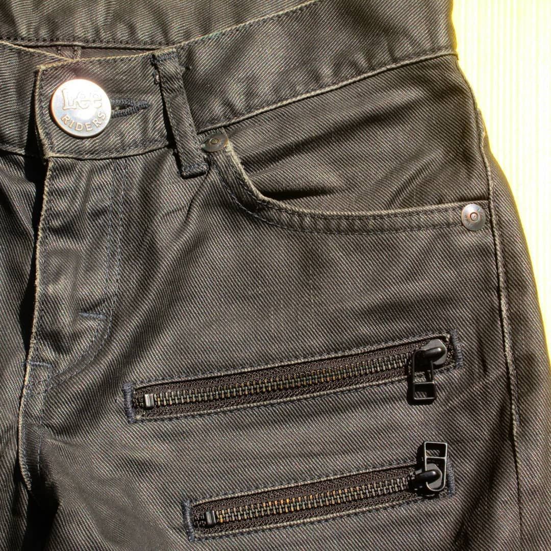 Lee × Vintage Lee Rider all Leather biker pants Rocker Trouser Pants Size US 26 / EU 42 - 4 Thumbnail