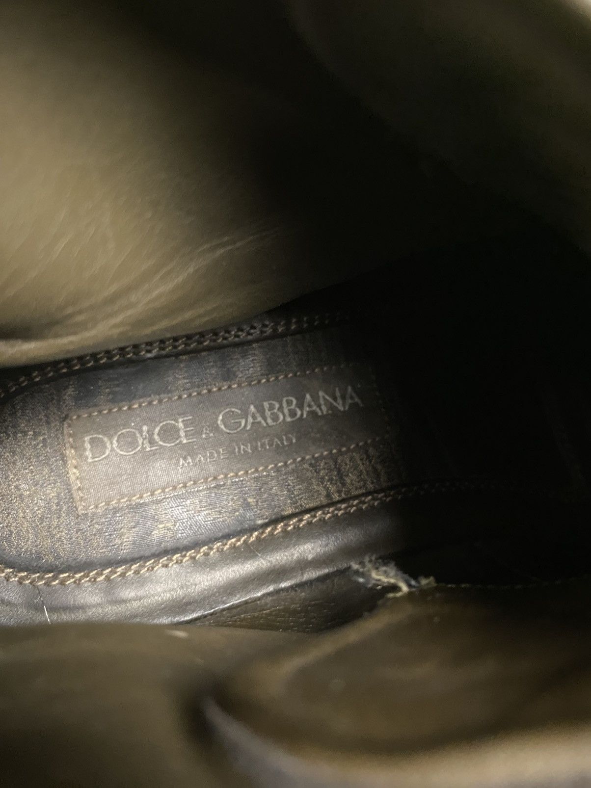 Dolce & Gabbana Dolce Gabbana Leather Brogue Boots Size: 41 Size US 8 / EU 41 - 3 Thumbnail