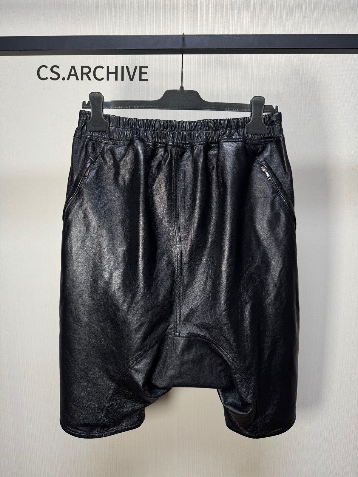 Rick Owens Rick owens leather pants Size US 30 / EU 46 - 2 Thumbnail