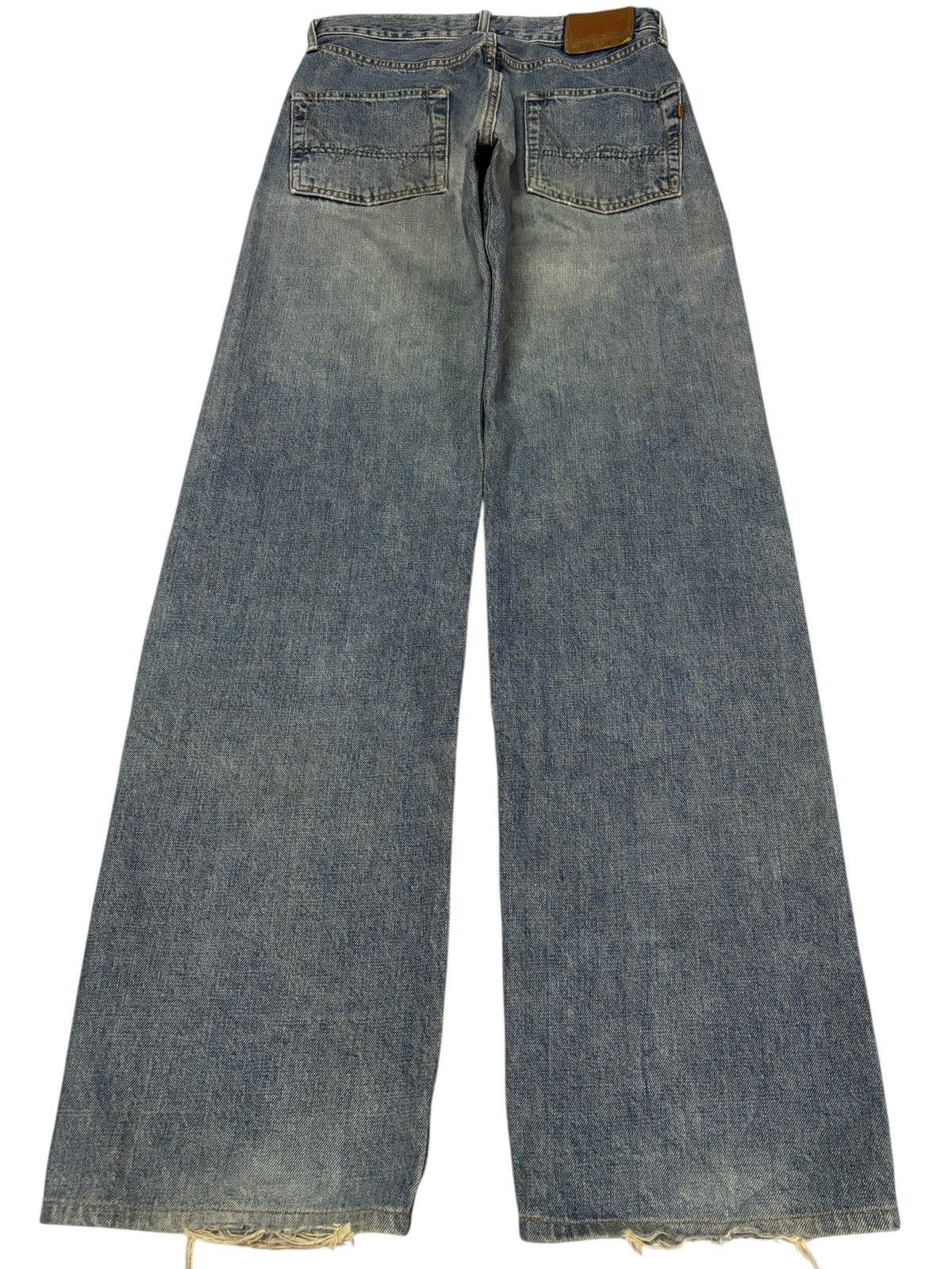 Edwin Vtg Edwin Japan 505 Selvedge Distressed Jeans Size US 28 / EU 44 - 3 Thumbnail