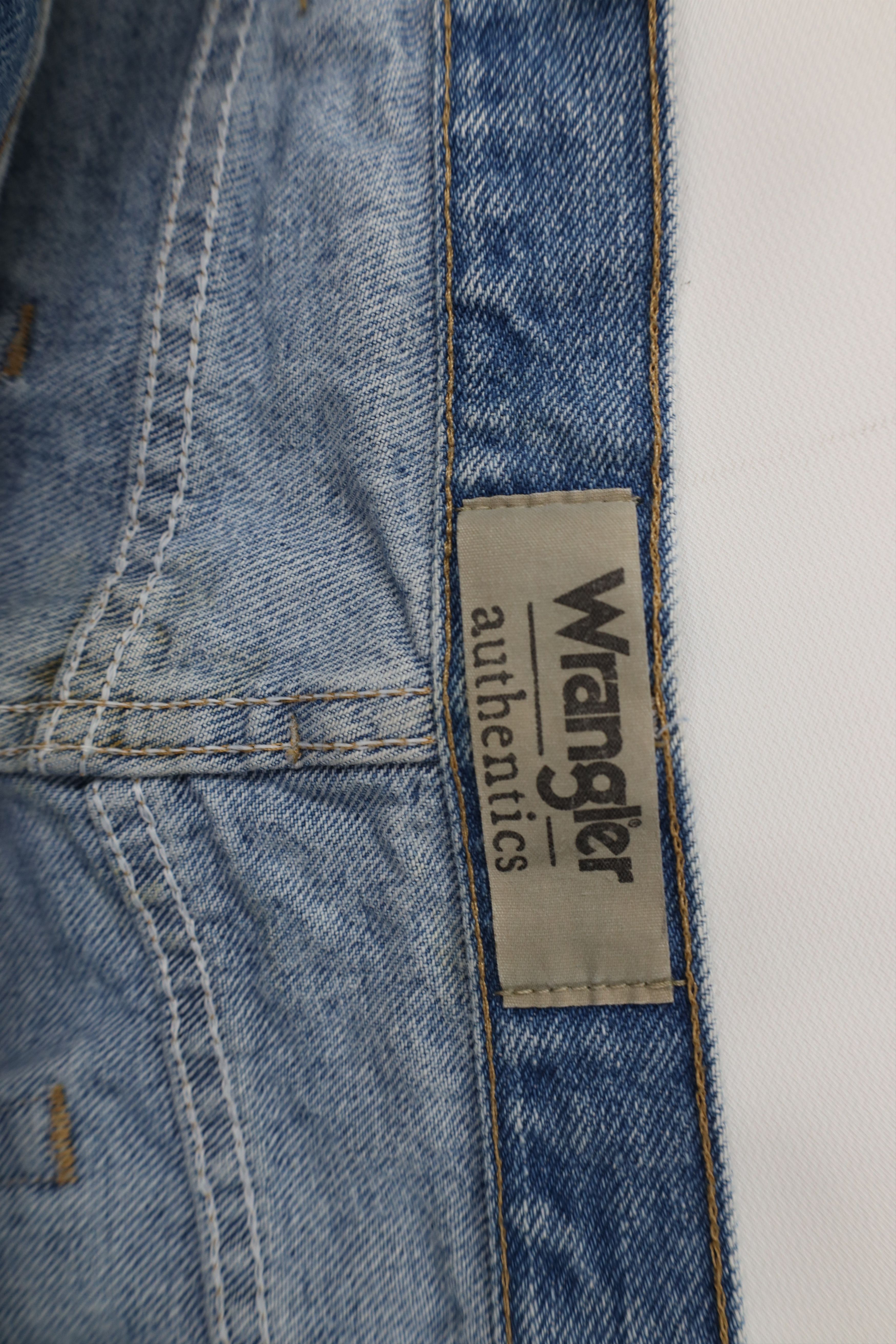 Wrangler Vintage Y2K Wrangler Faded Wide Leg Denim Jeans Blue Cotton Size US 40 / EU 56 - 7 Thumbnail