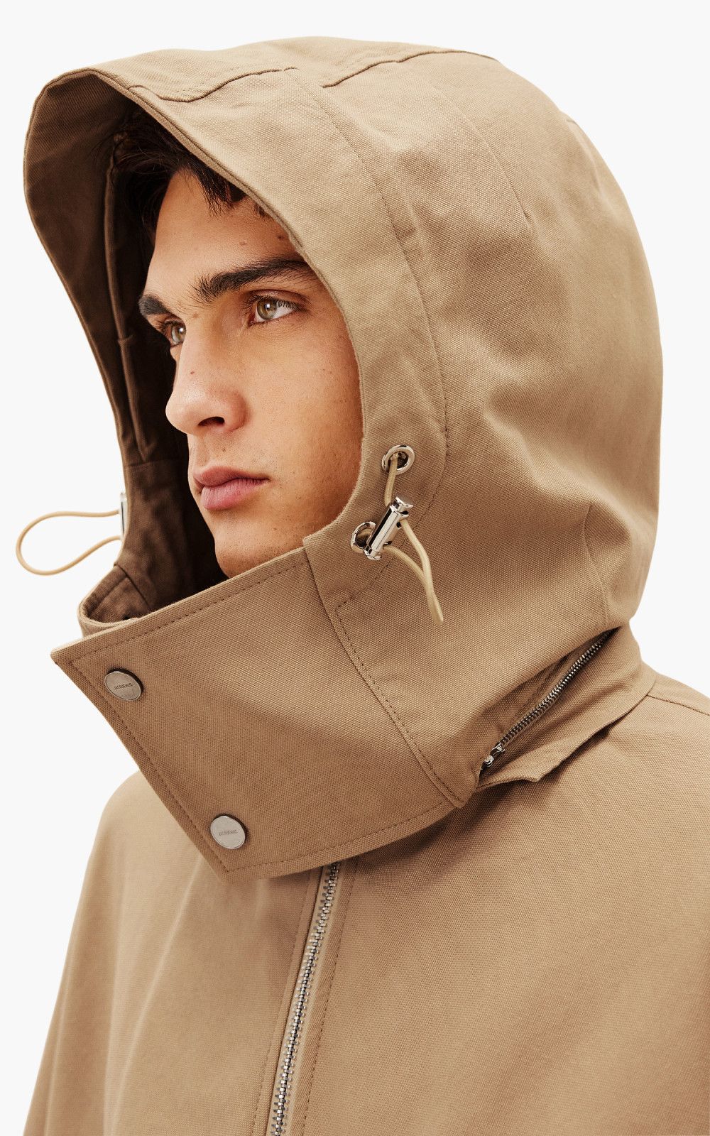 Jacquemus o1mle0625 La Blouson Molhado Jacket in Beige Size US M / EU 48-50 / 2 - 5 Thumbnail