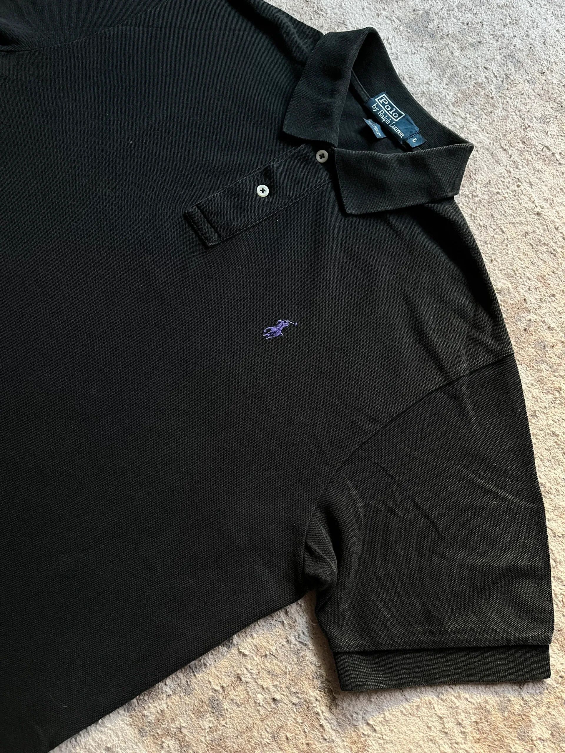 Polo Ralph Lauren Polo Ralph Lauren Small Pony Purple 2000s Sz L Size US L / EU 52-54 / 3 - 2 Thumbnail