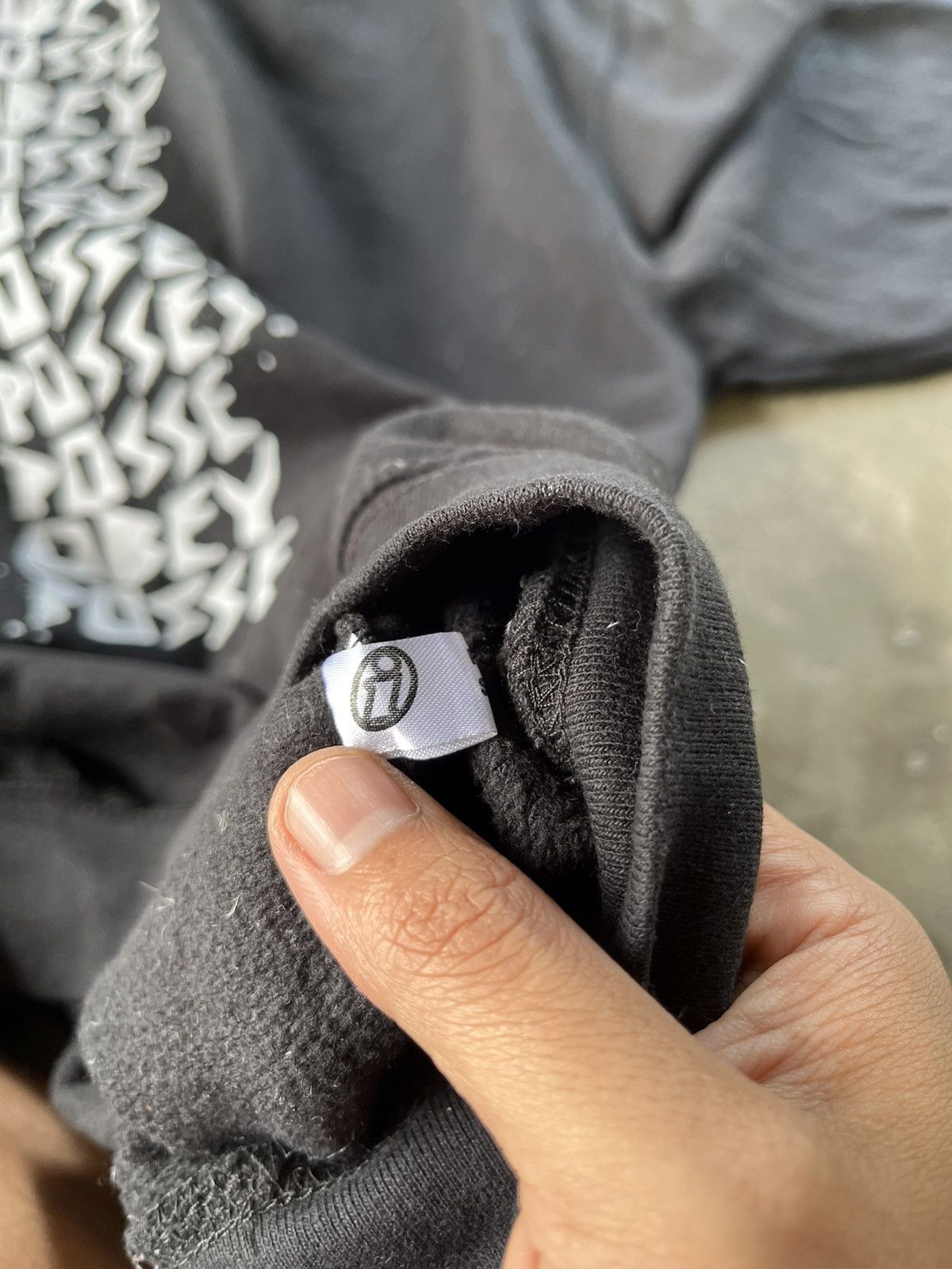 Obey × Vintage ⚡️STEALS⚡️Obey T Logo Sweetshirts Size US L / EU 52-54 / 3 - 5 Thumbnail