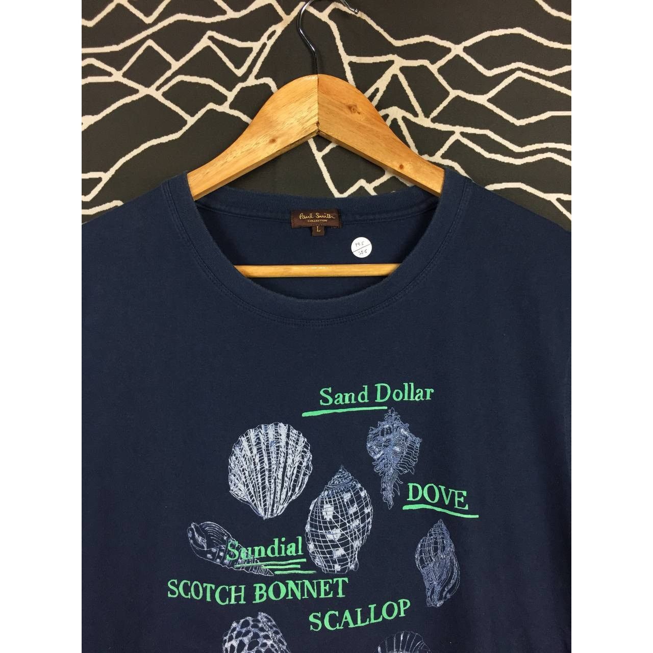 Paul Smith × Vintage Paul Smith Collection Coastal Nautical Shell Graphic Tee Size US M / EU 48-50 / 2 - 3 Thumbnail