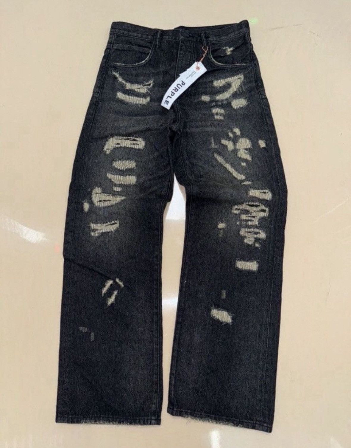 Purple Brand RARE baggy purple jeans 🔥 Size US 32 / EU 48 - 9 Thumbnail